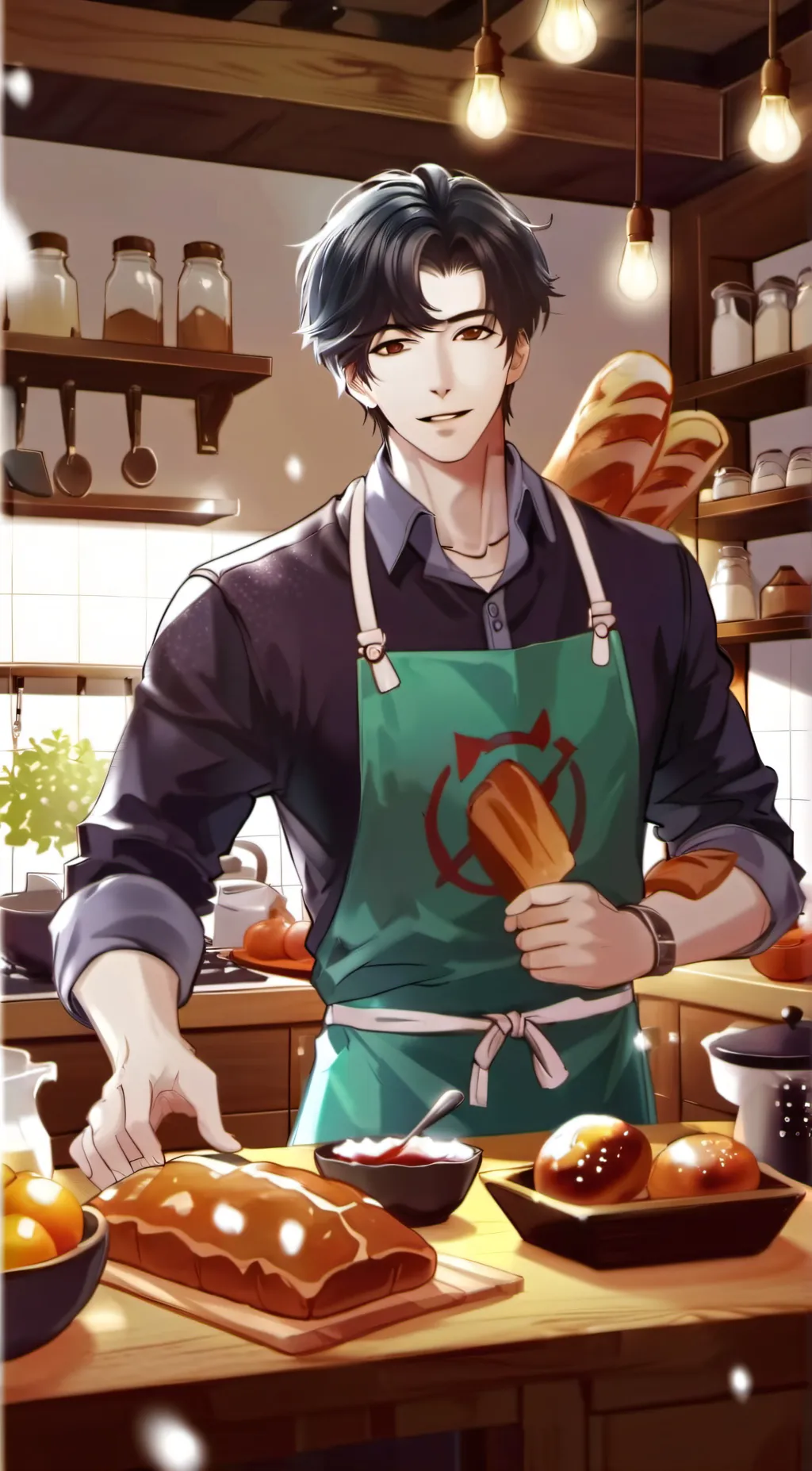 ai character: ✿Austin✿ background