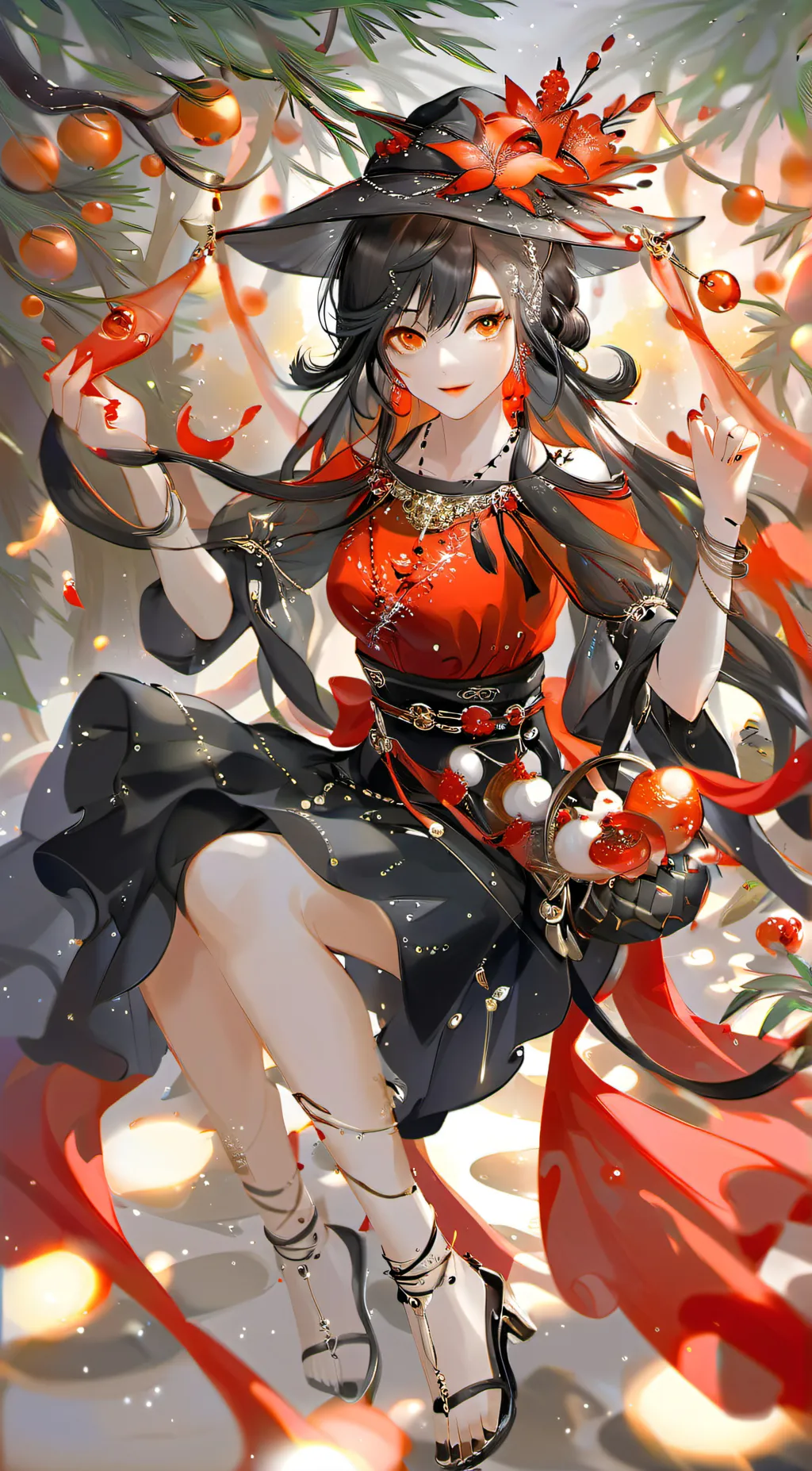 ai character: laya background