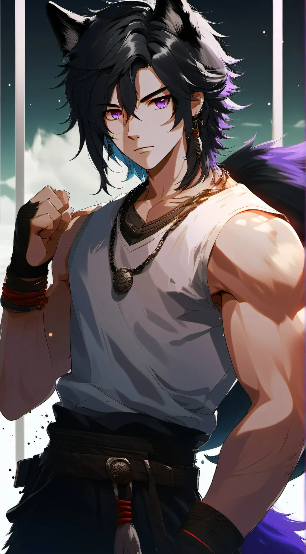 ai character: Oliver background