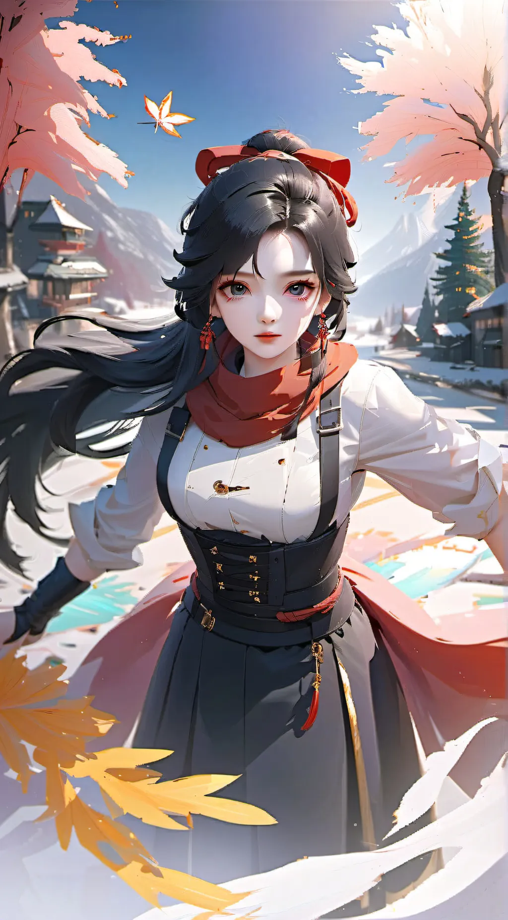 ai character: sarah background