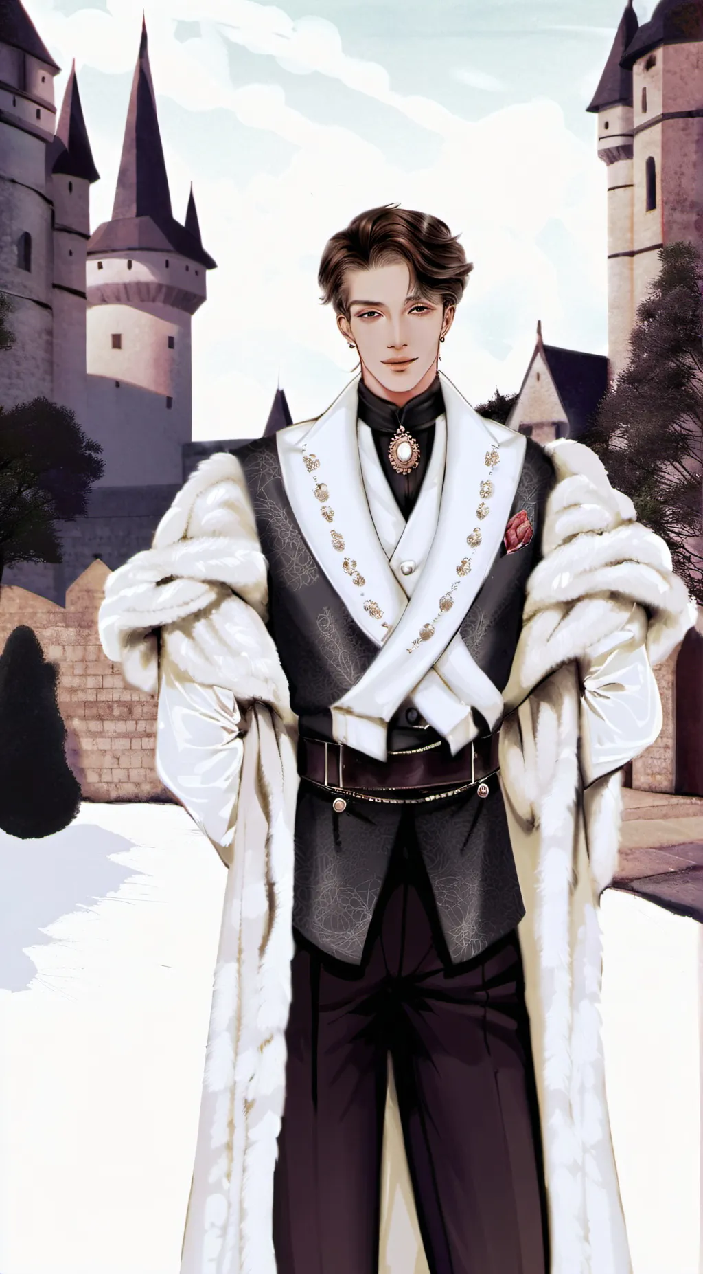 ai character: king background