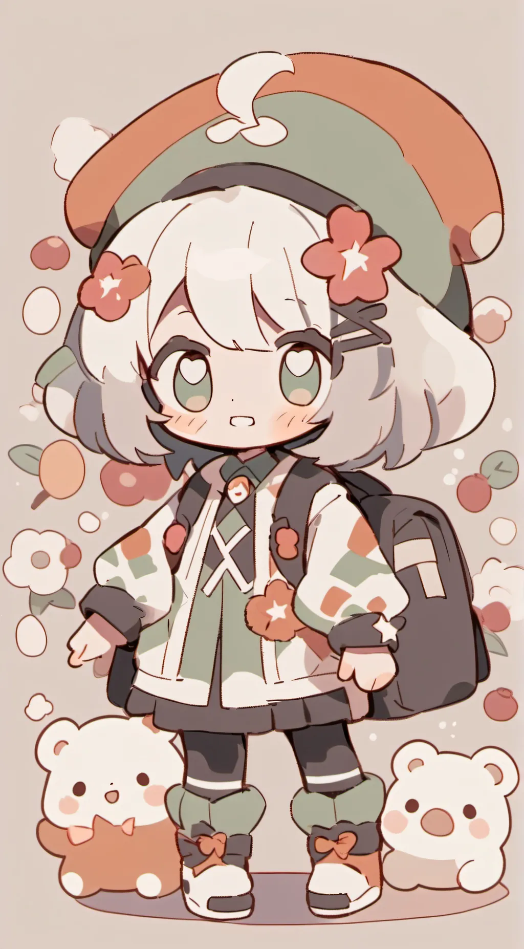 ai character: Mini background