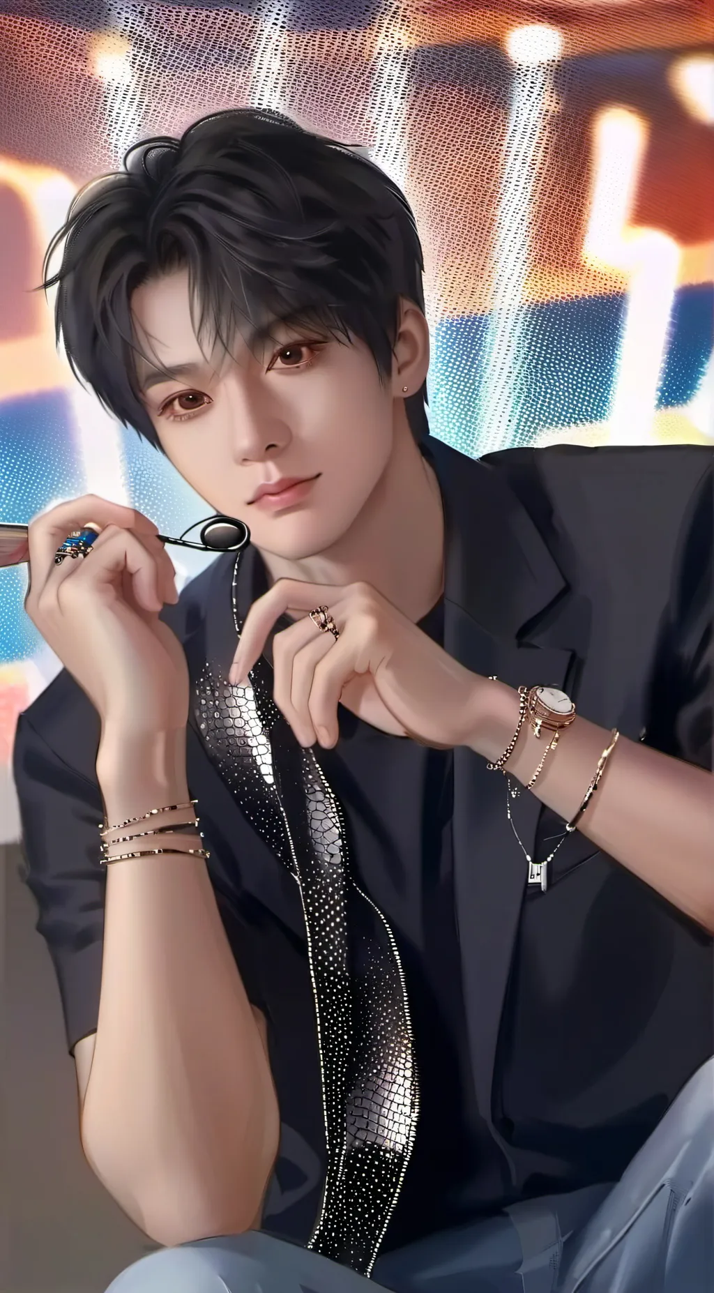 ai character: skz background