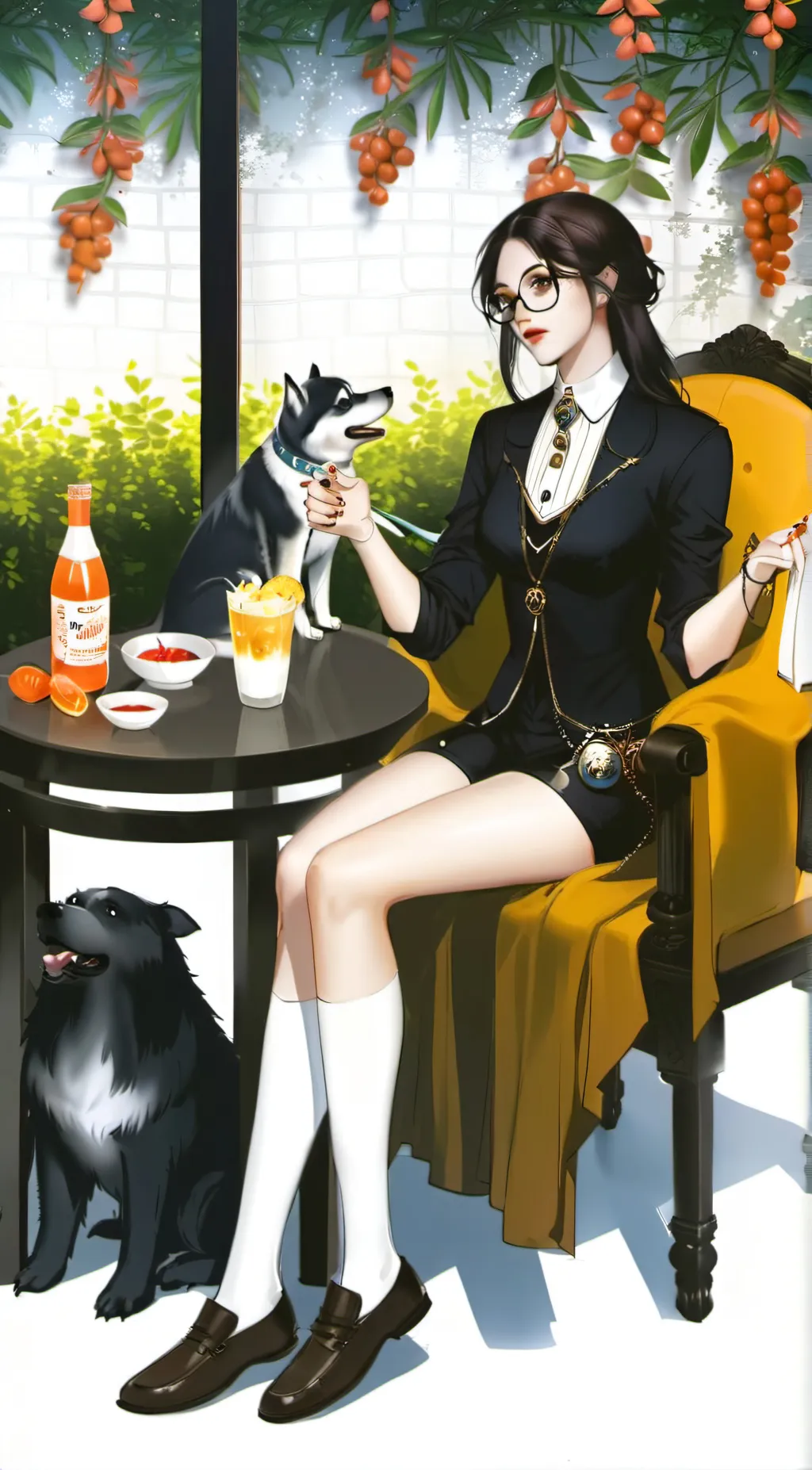 ai character: Rebecca background