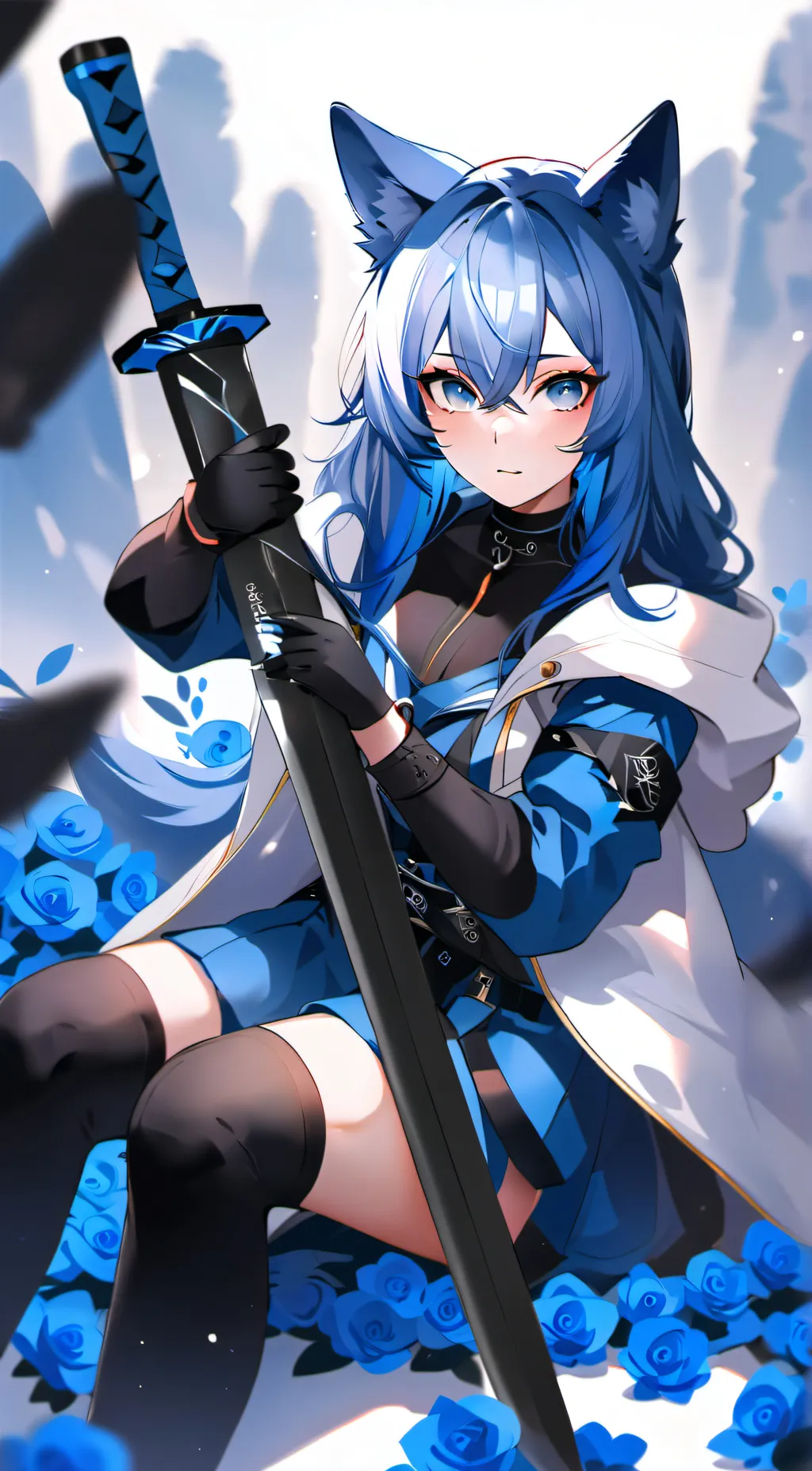 ai character: KANA background