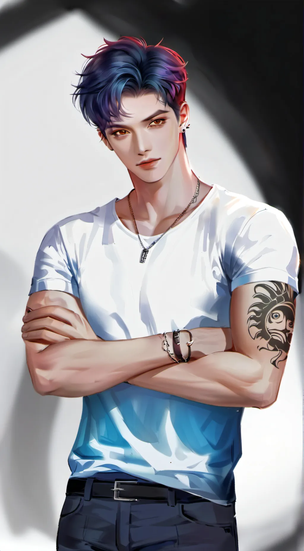 ai character: Marc background