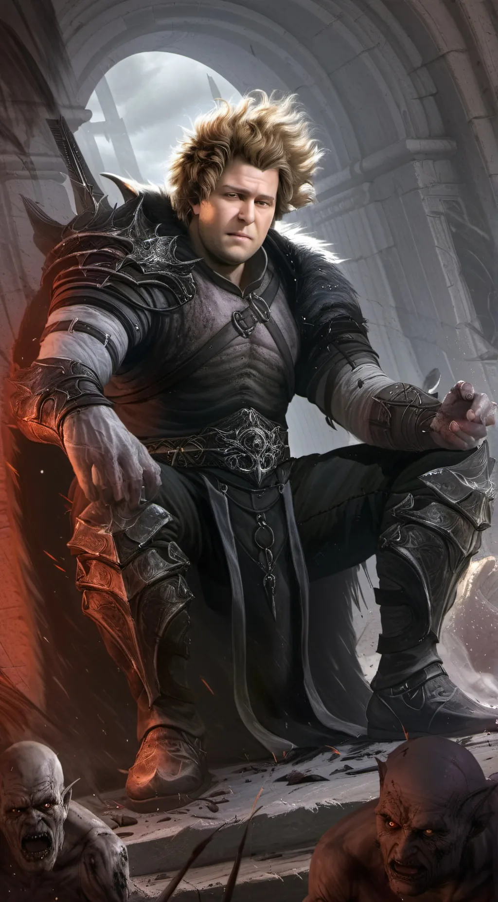 ai character: Rainer Drachenlord background