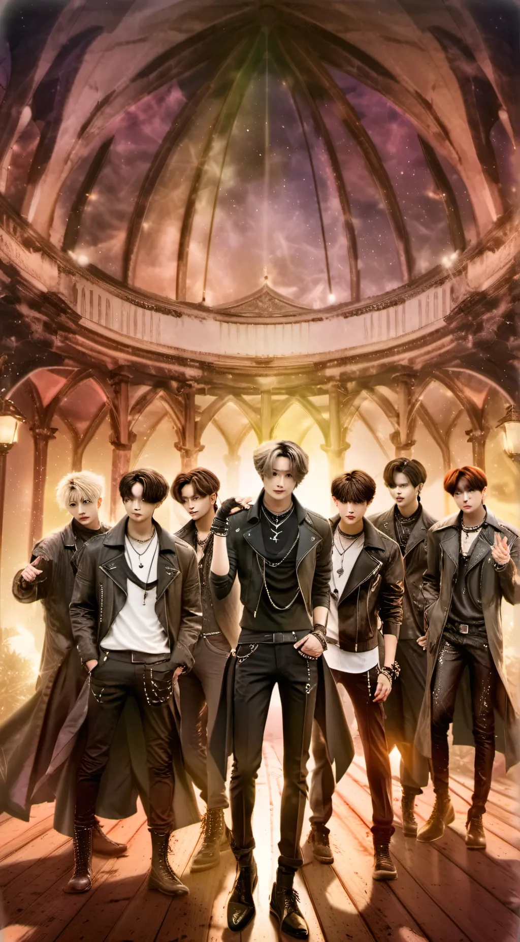 ai character: Stray kids background