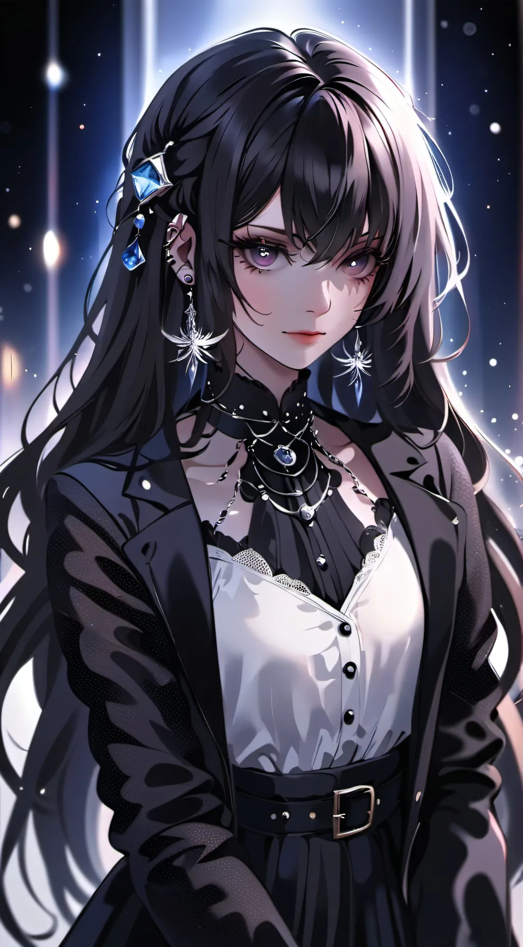 ai character: Magical girl background