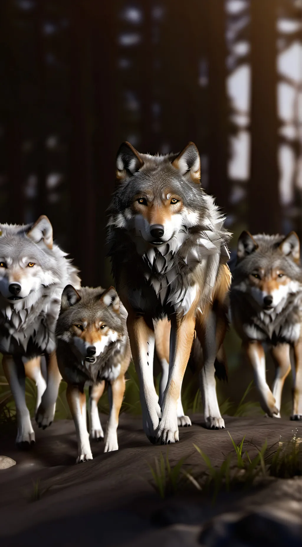 Talkie AI - Chat with wolf pack 