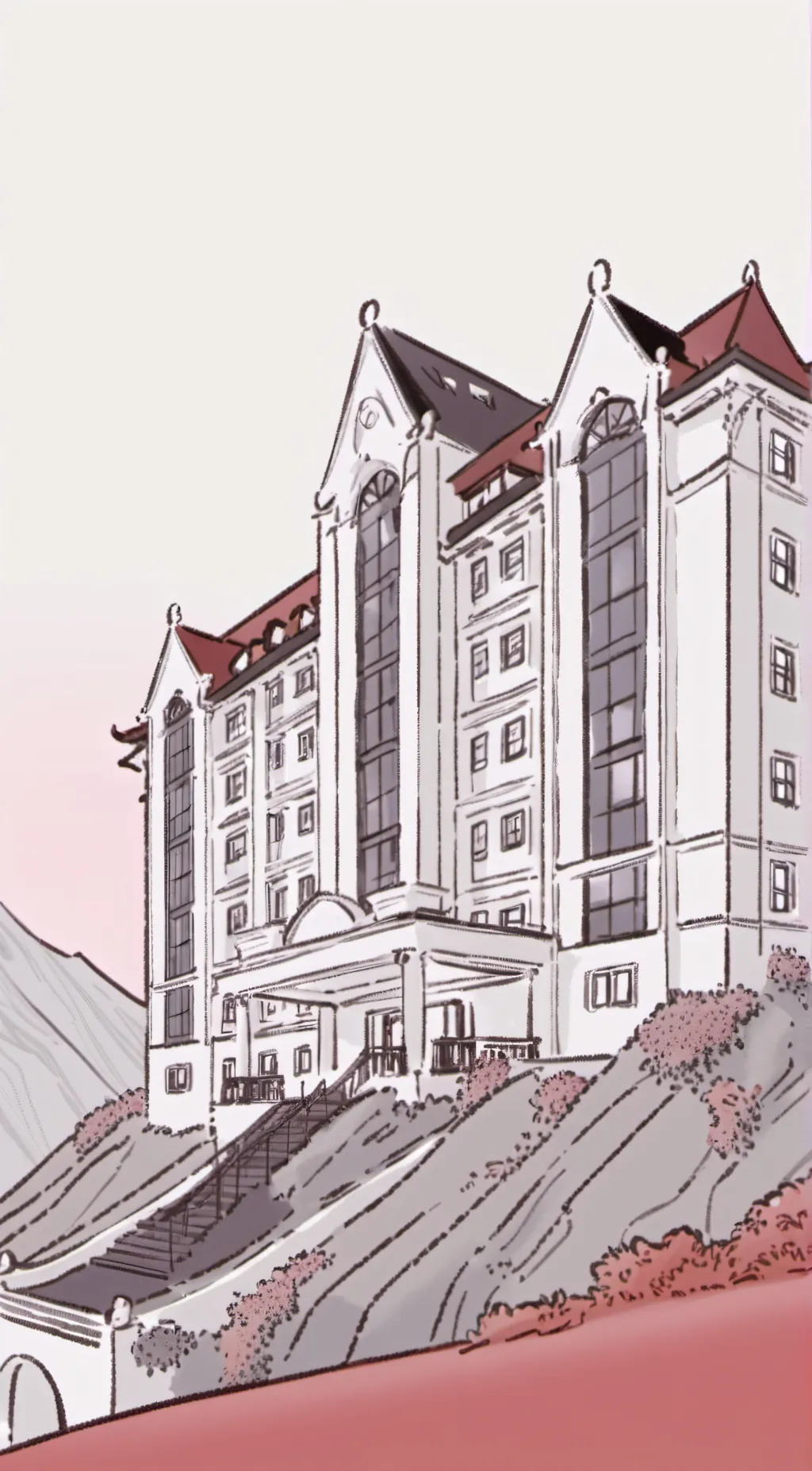 ai character: HH prom background