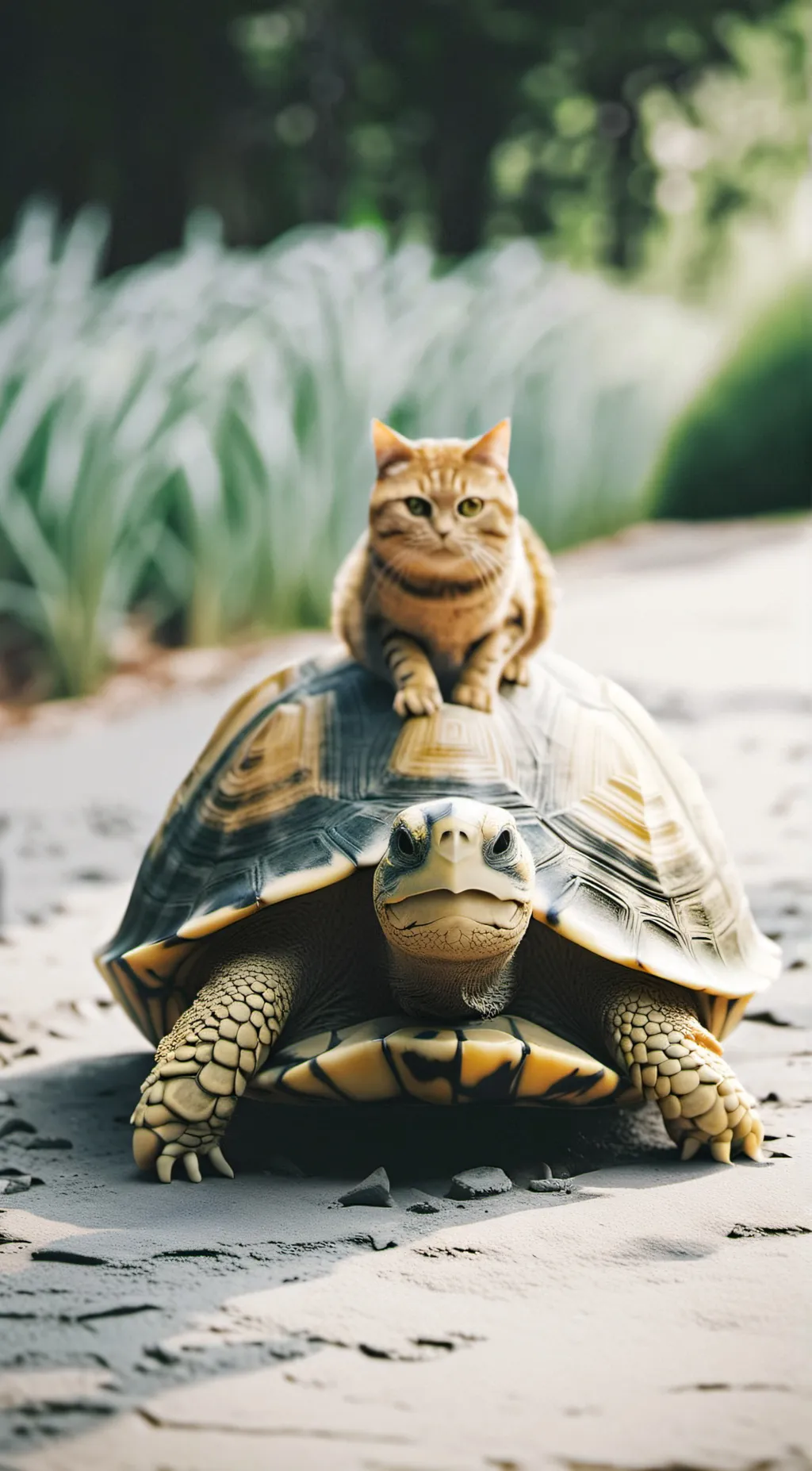 ai character: Caturtle background