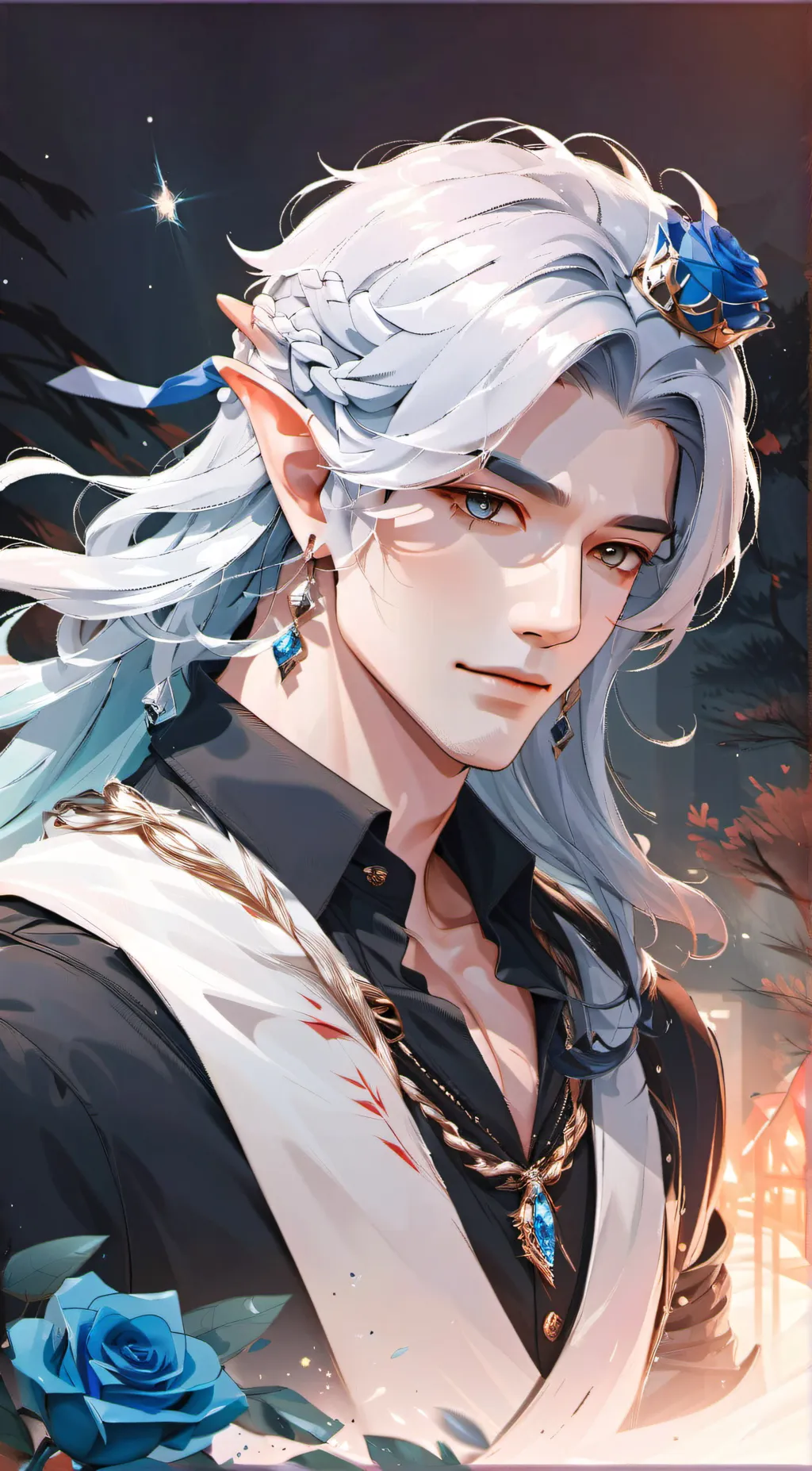 ai character: Adrien background