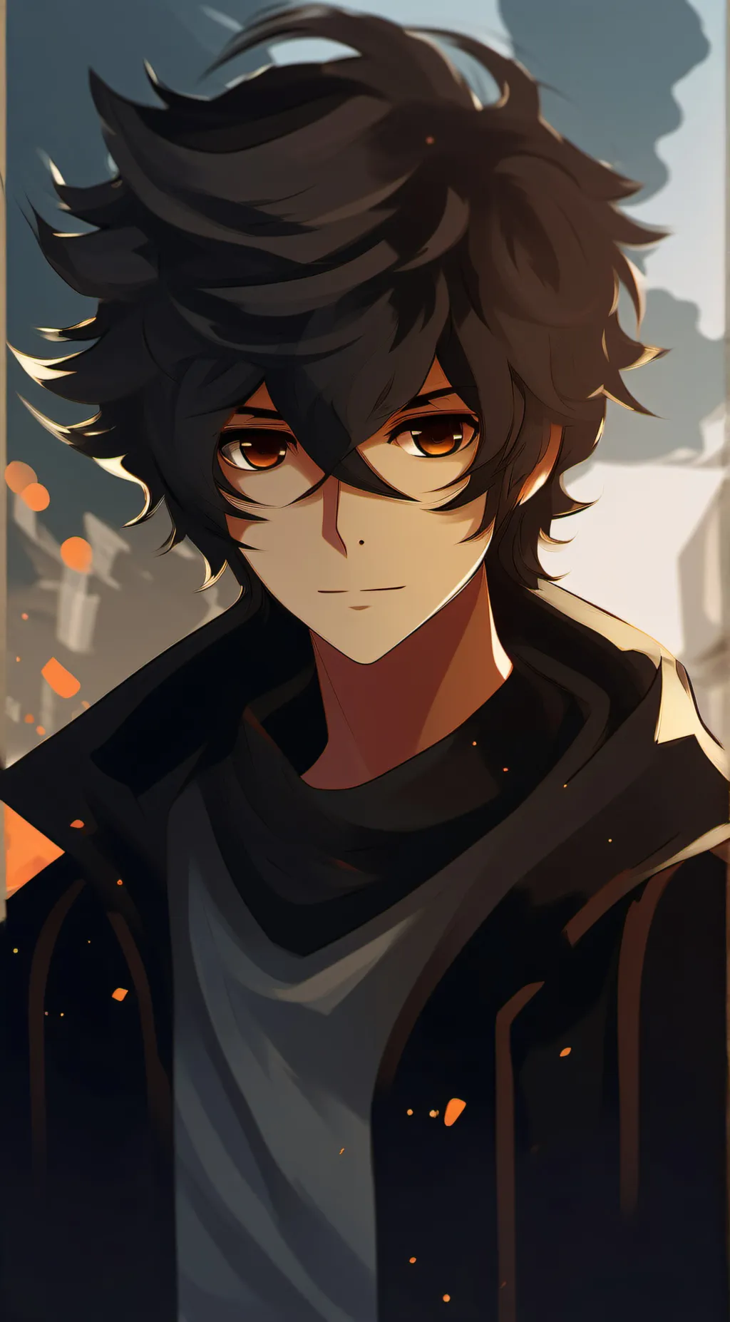 ai character: LEO background