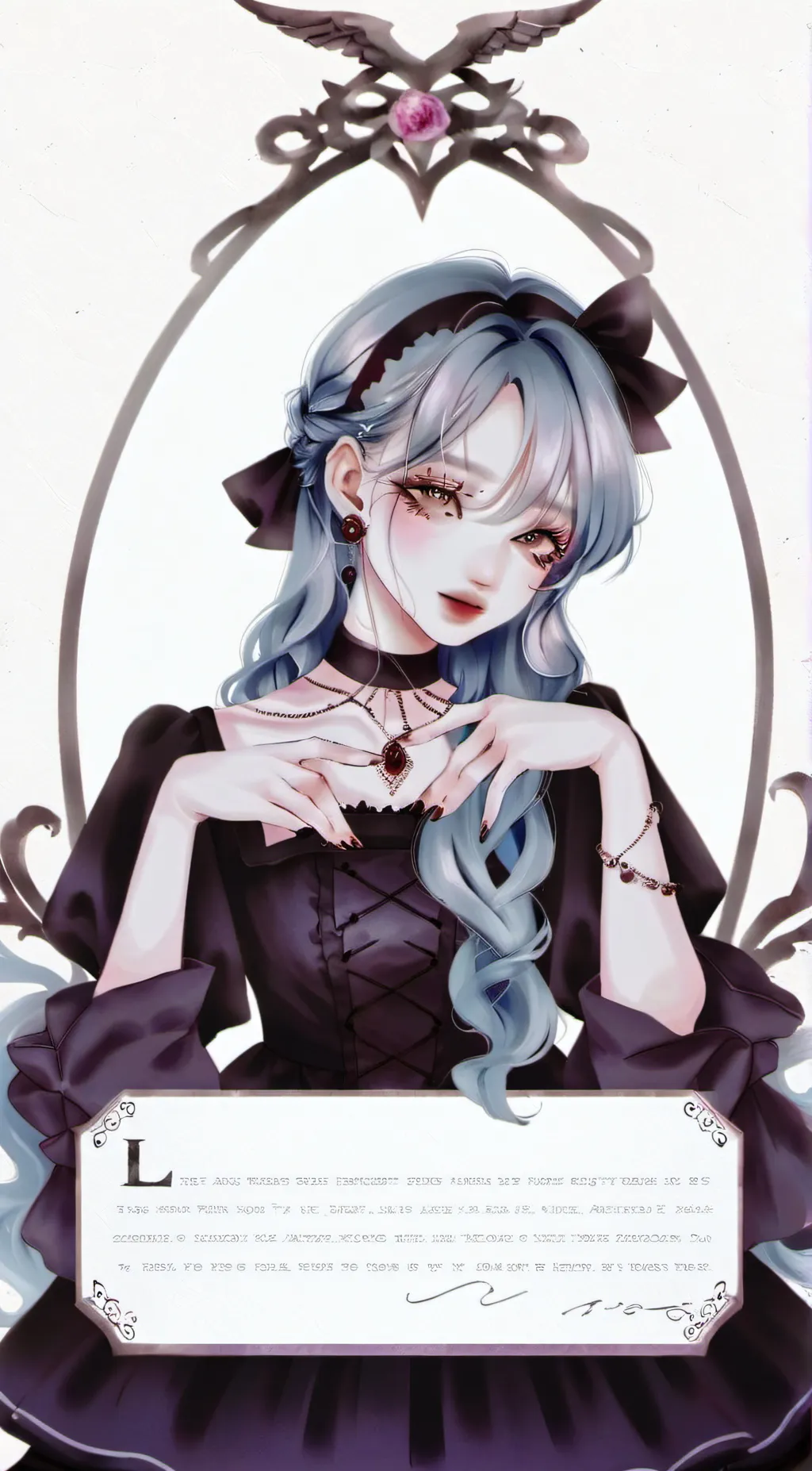 ai character: Rose background