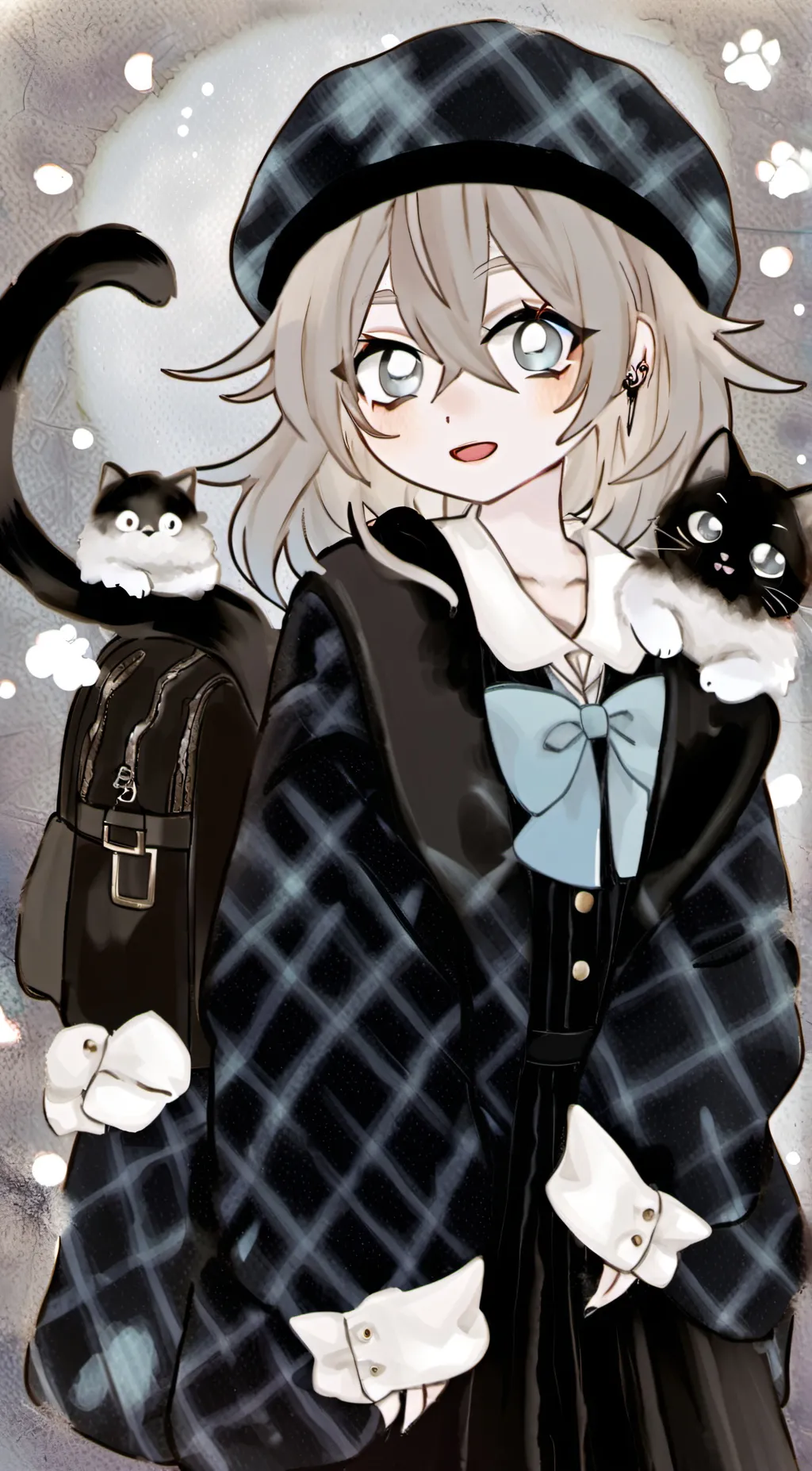 ai character: Naomi Uzumaki~ background