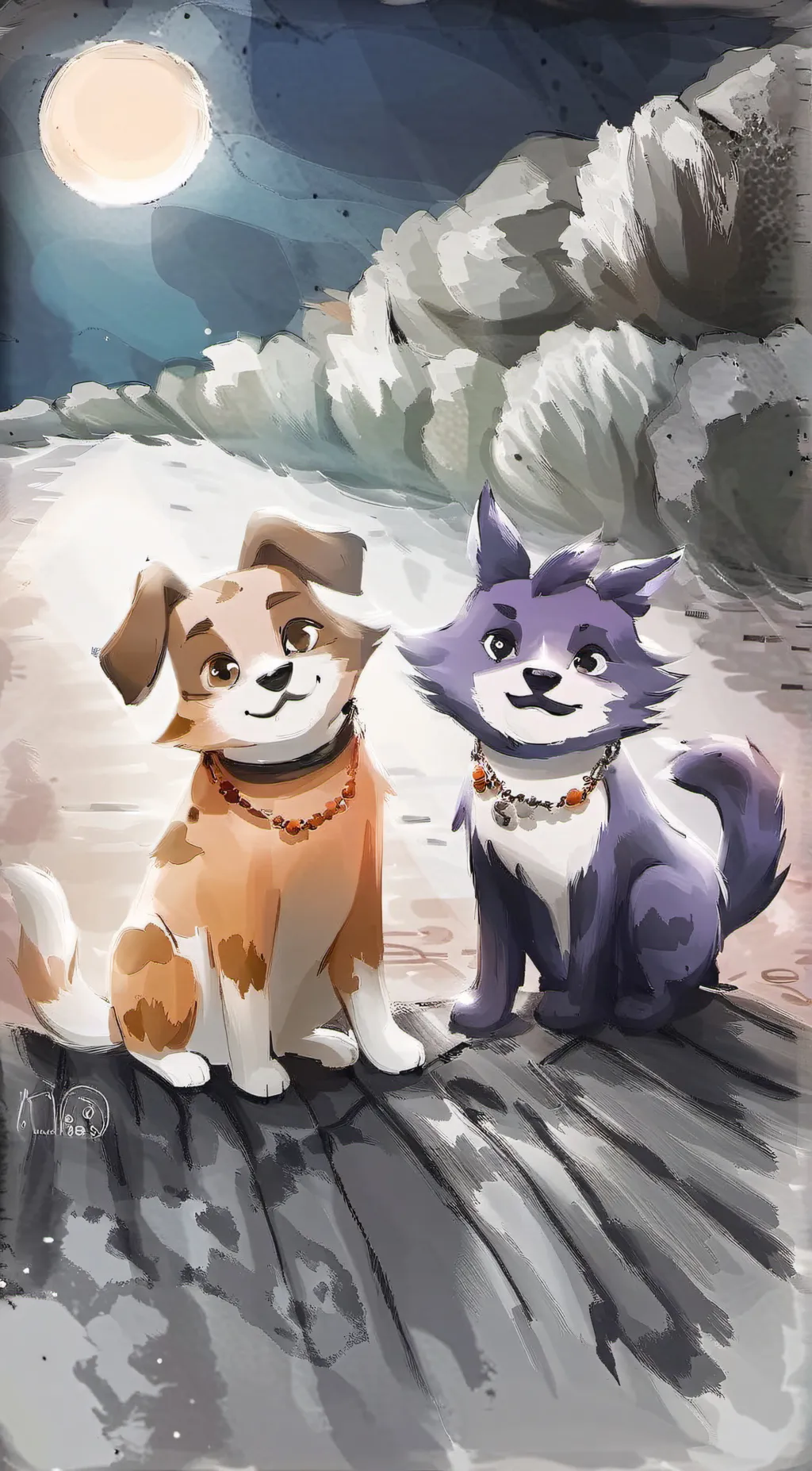 ai character: CatNap and DogDay! background