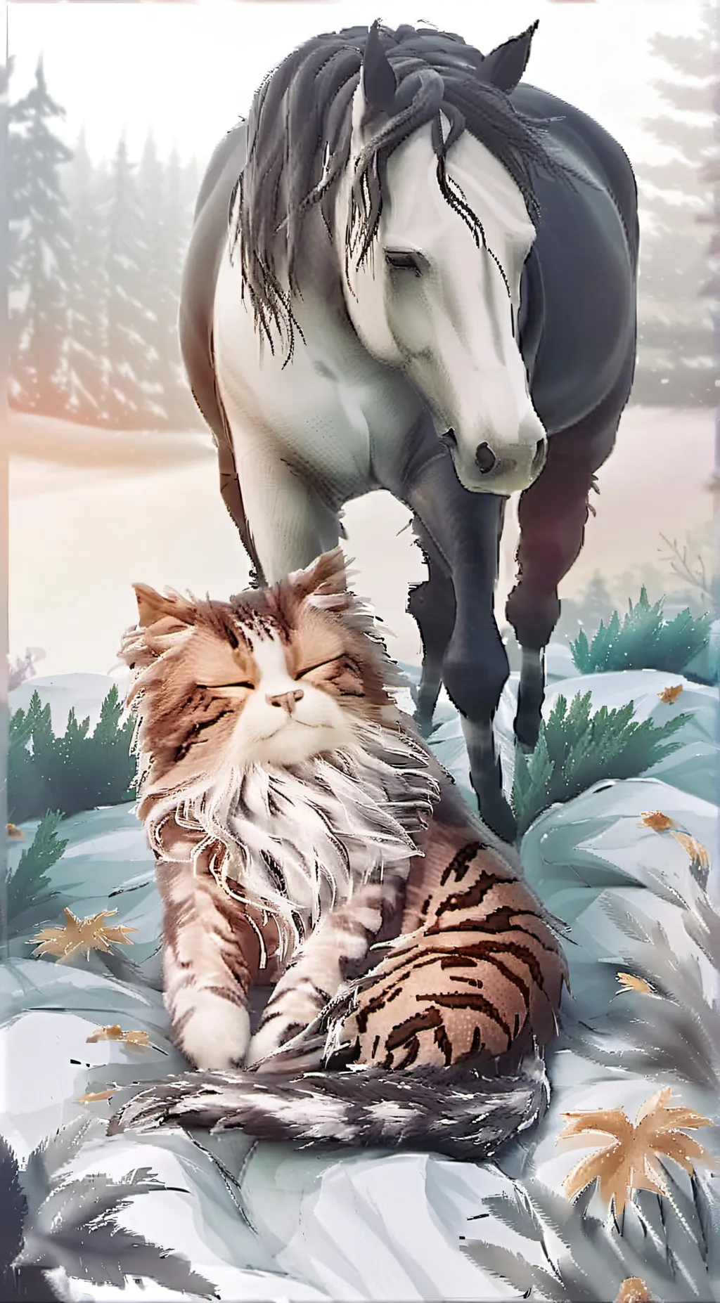 ai character: leo background