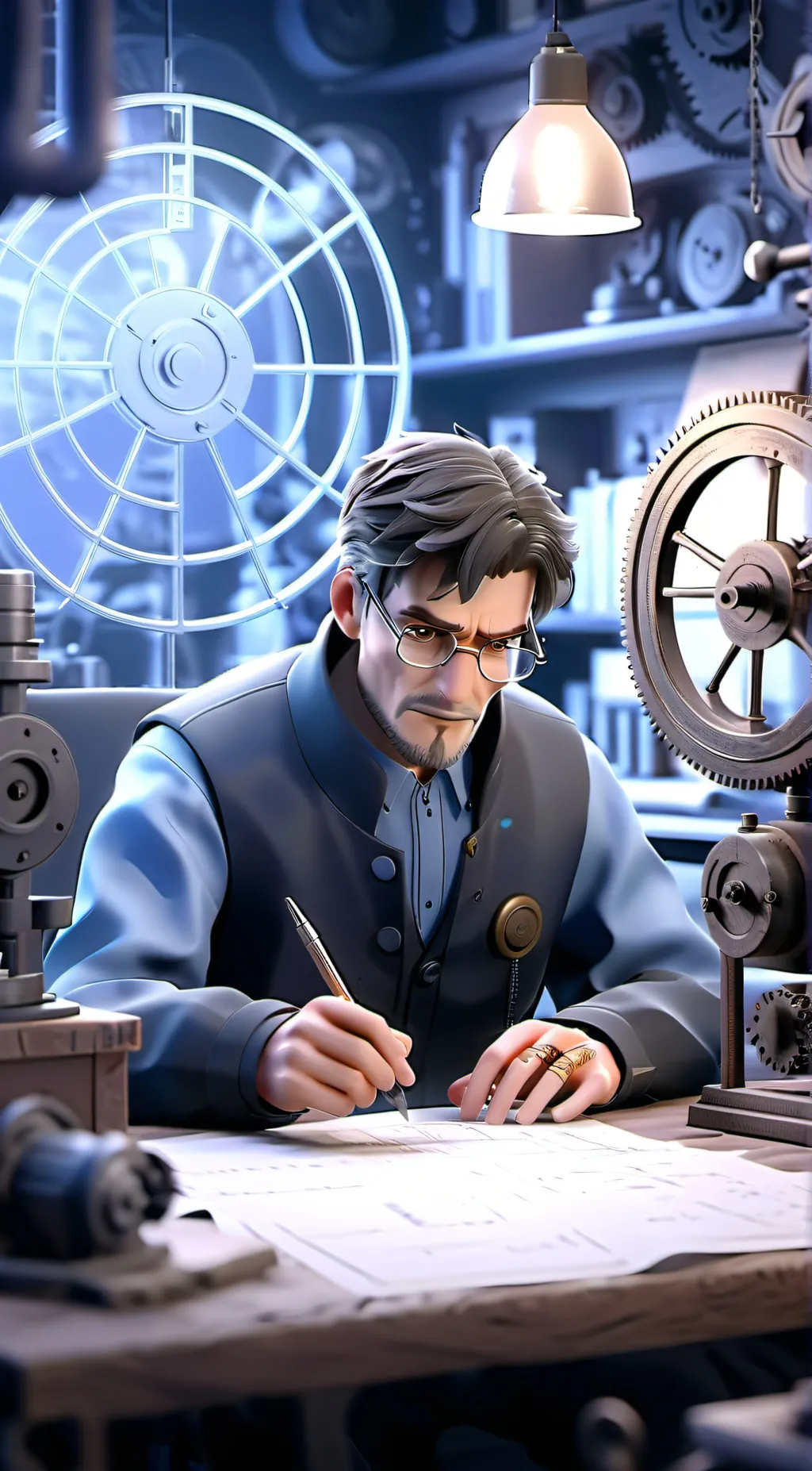 ai character: Engineer background