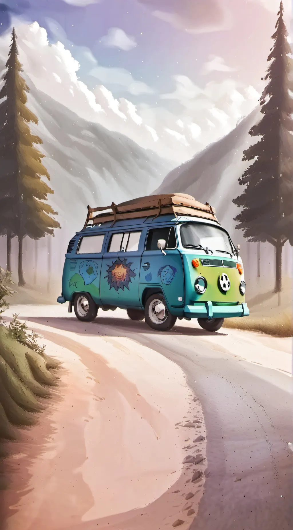 ai character: Scooby gang background