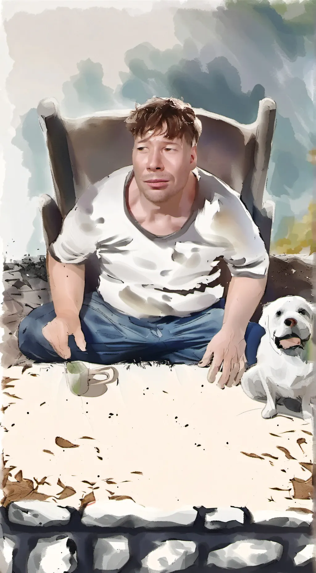 ai character: Lilly background