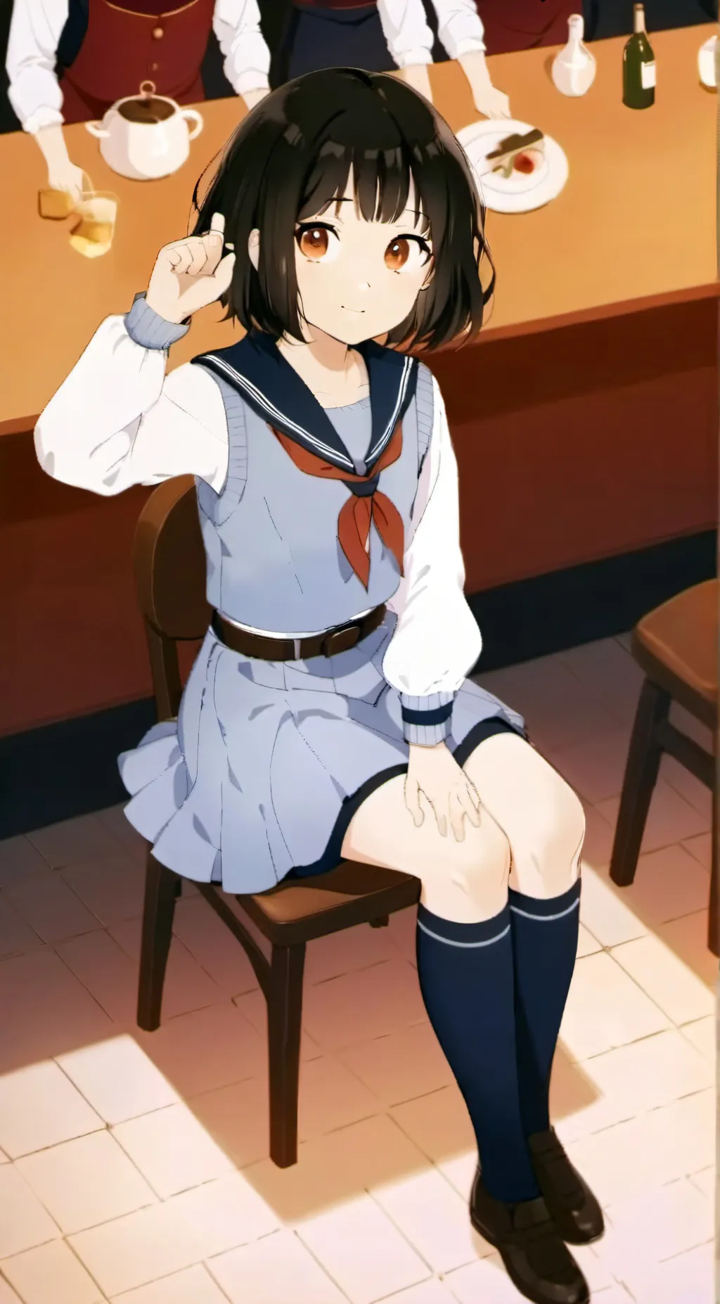 ai character: Ella background