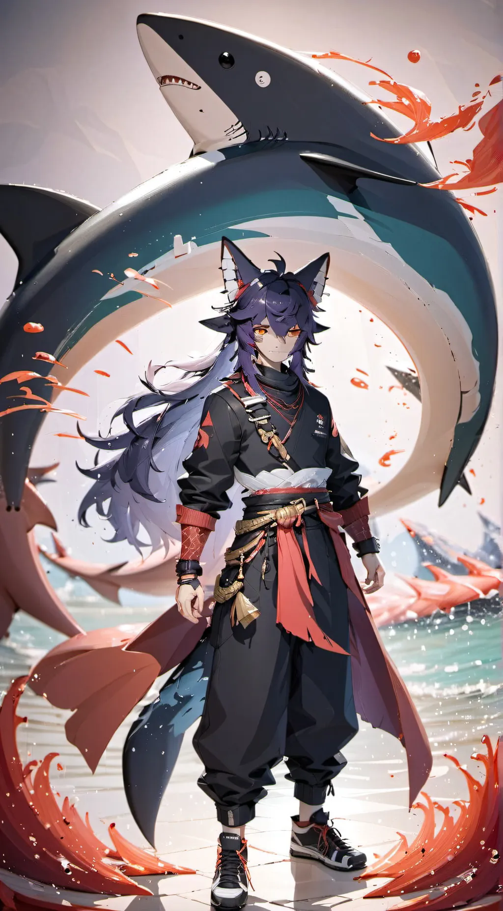 ai character: Hunker background