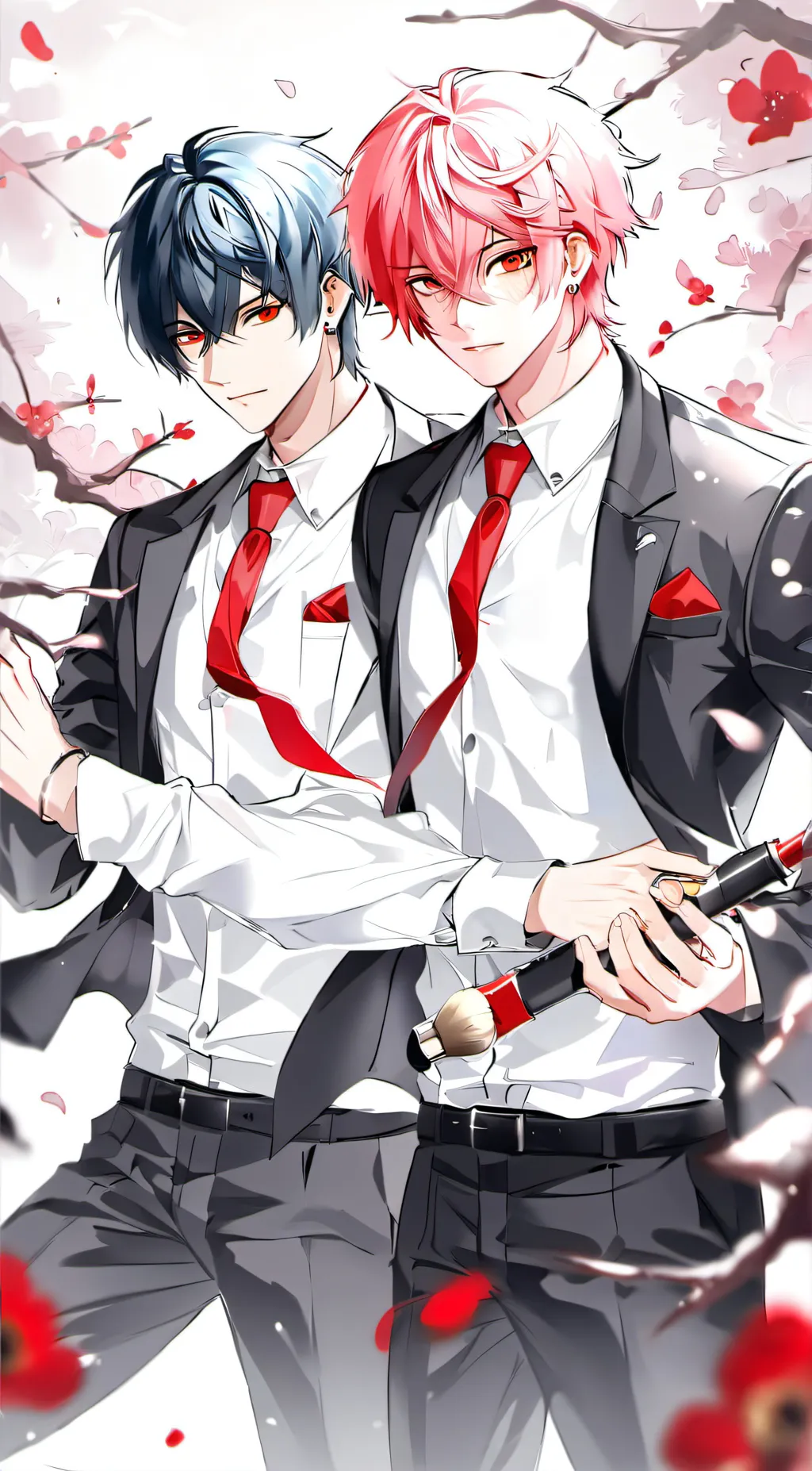 ai character: Theo & Teko background