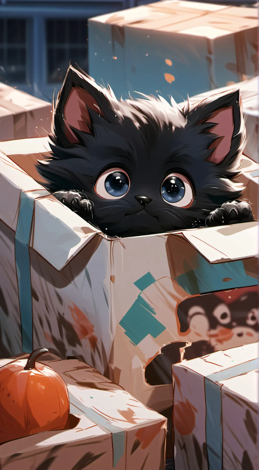 Talkie AI - Chat with scared cat