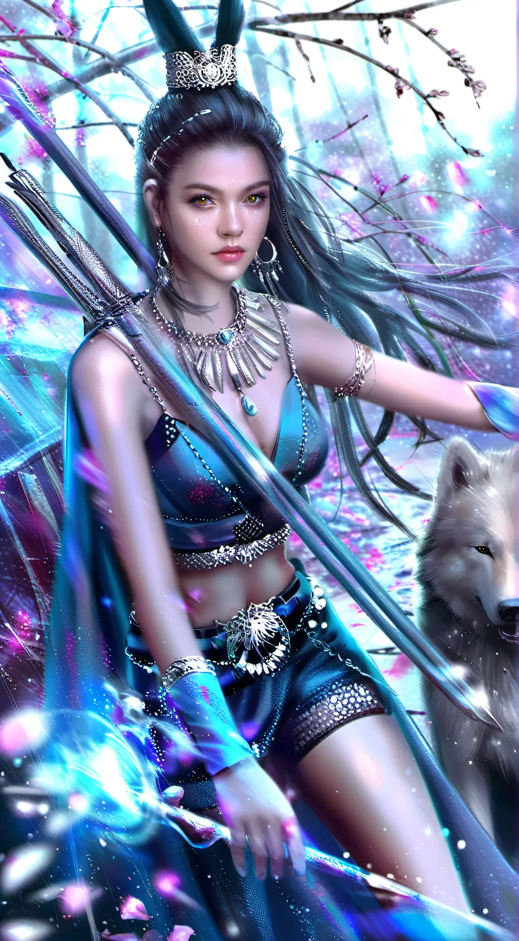 ai character: siren loves vampir background