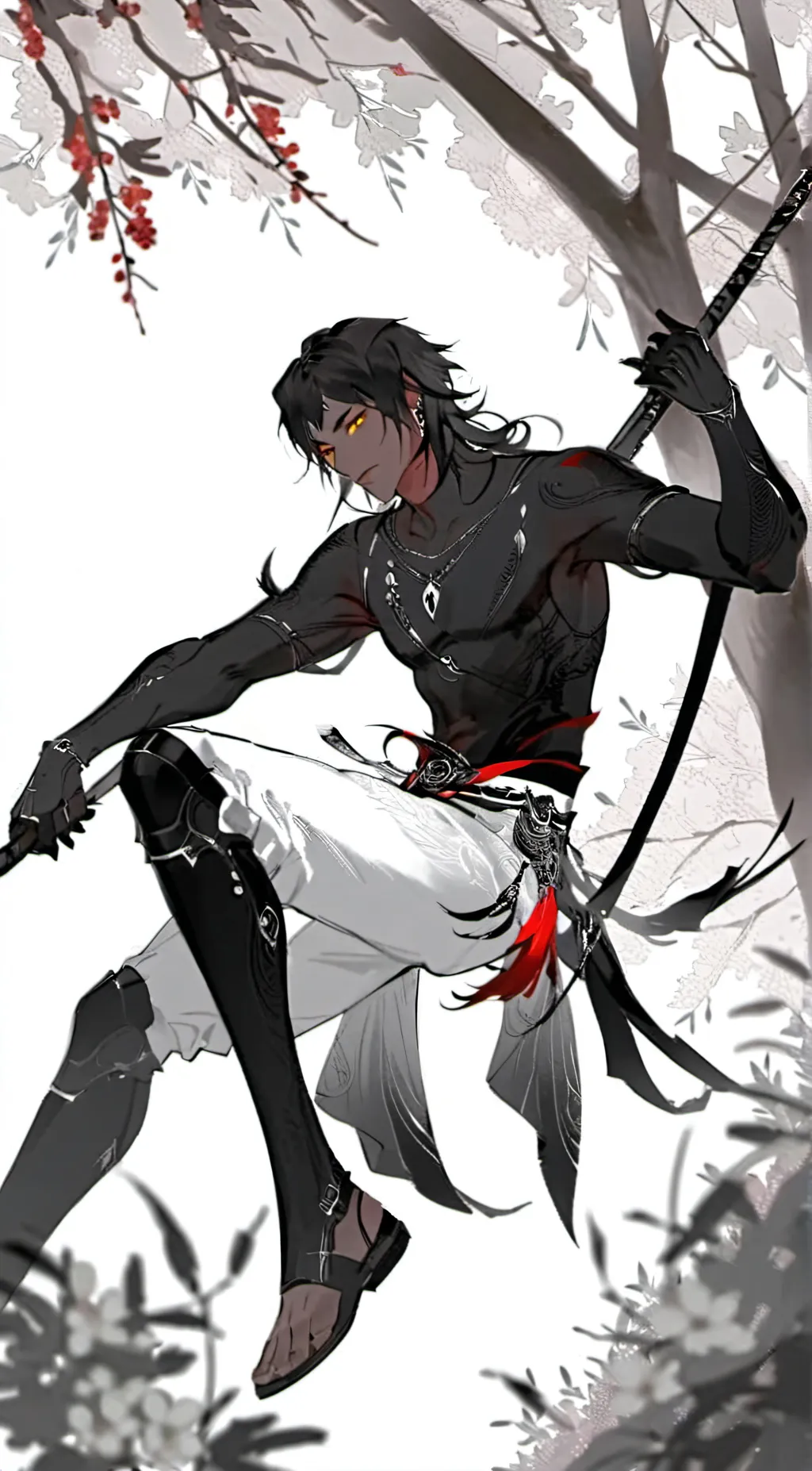 ai character: Kaori background