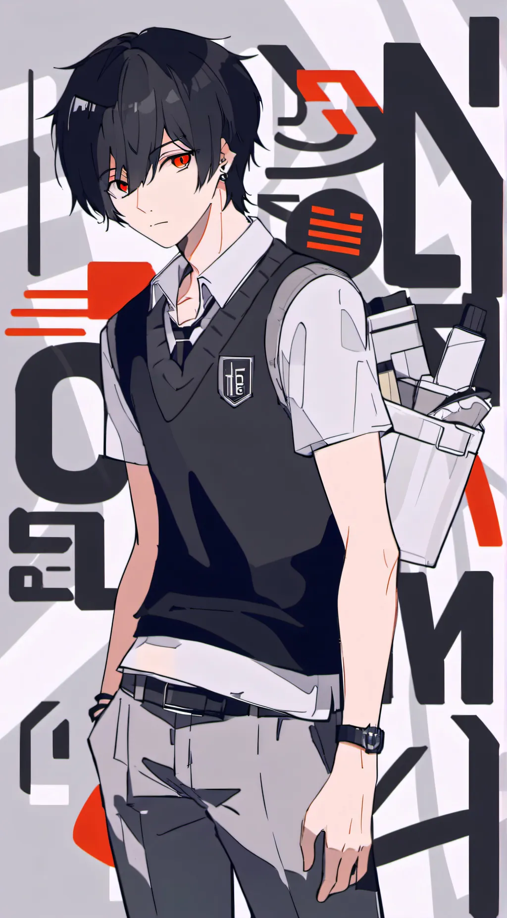 ai character: Johnny  background