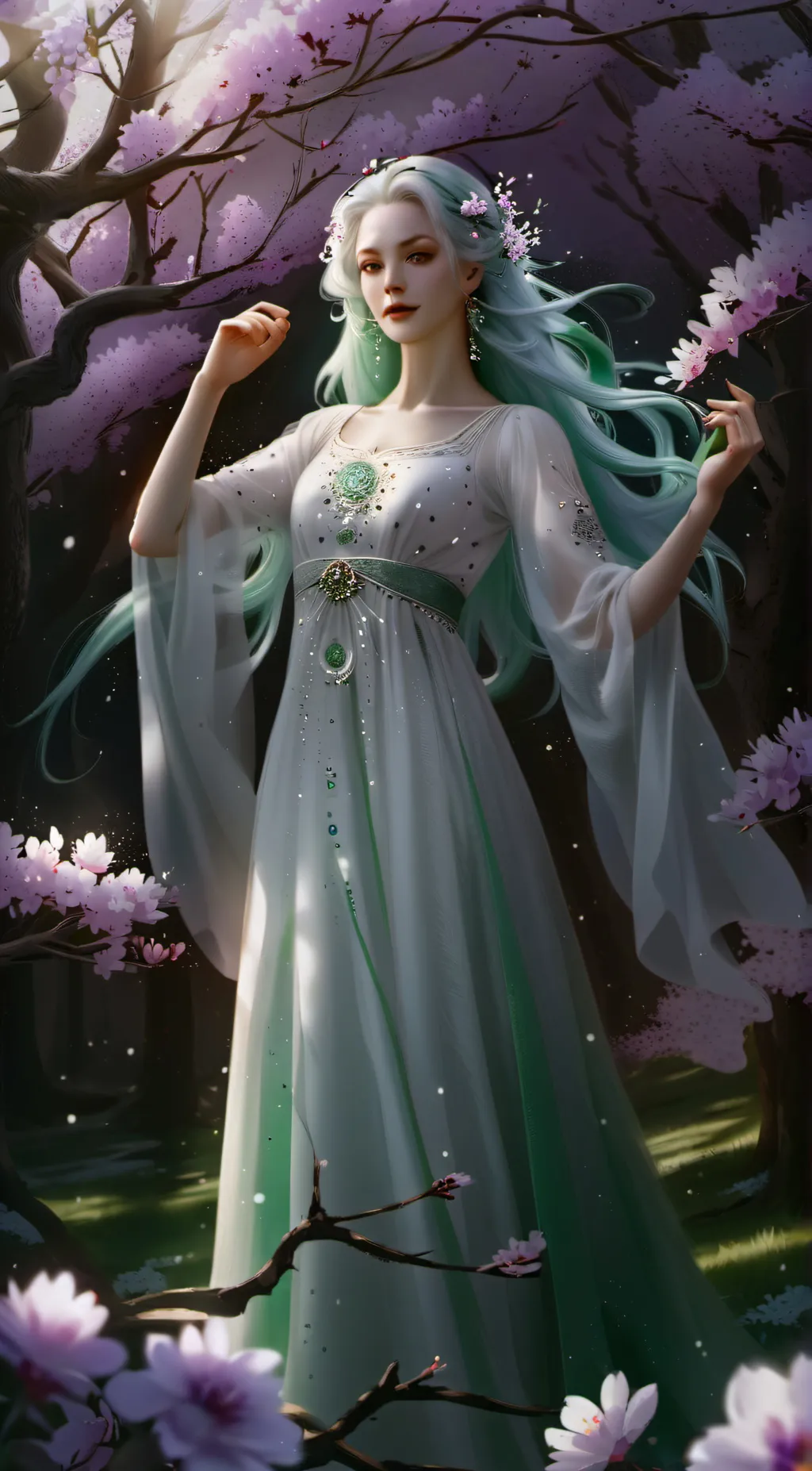 ai character: Life background