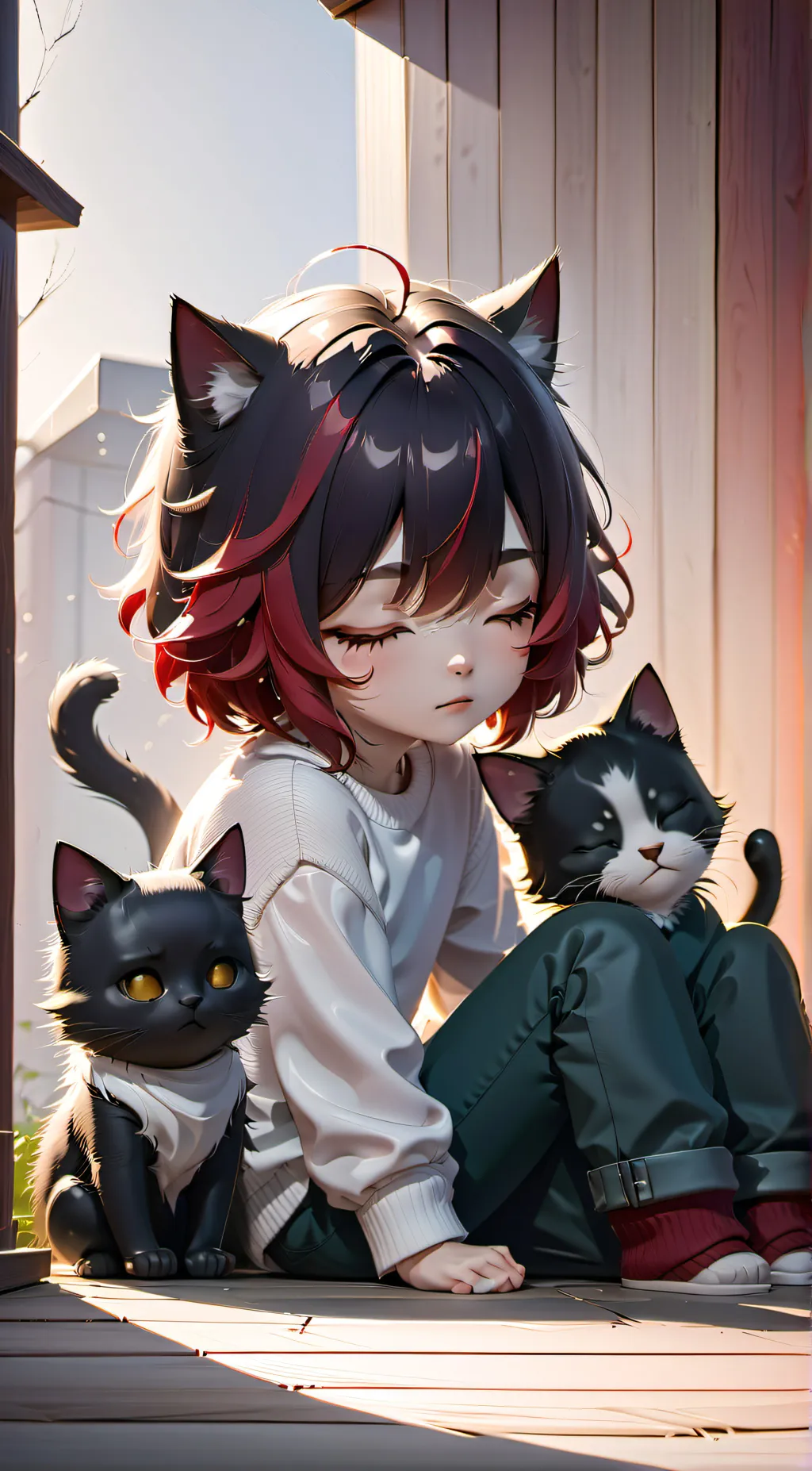 ai character: Kiwi.. background