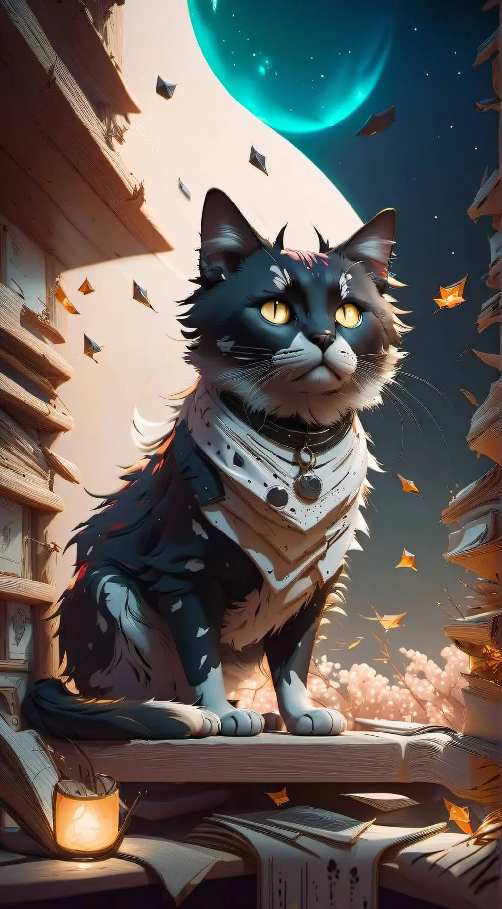 ai character: Raven background