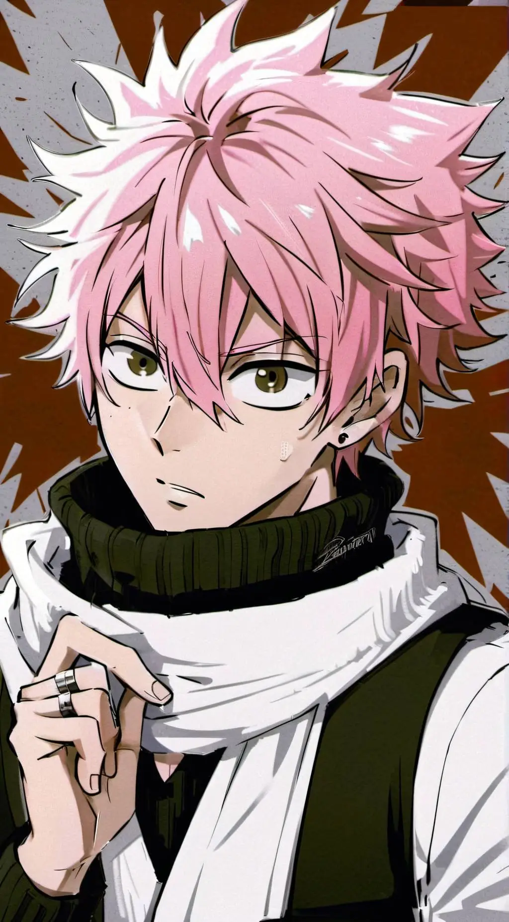 ai character: natsu dragneel background