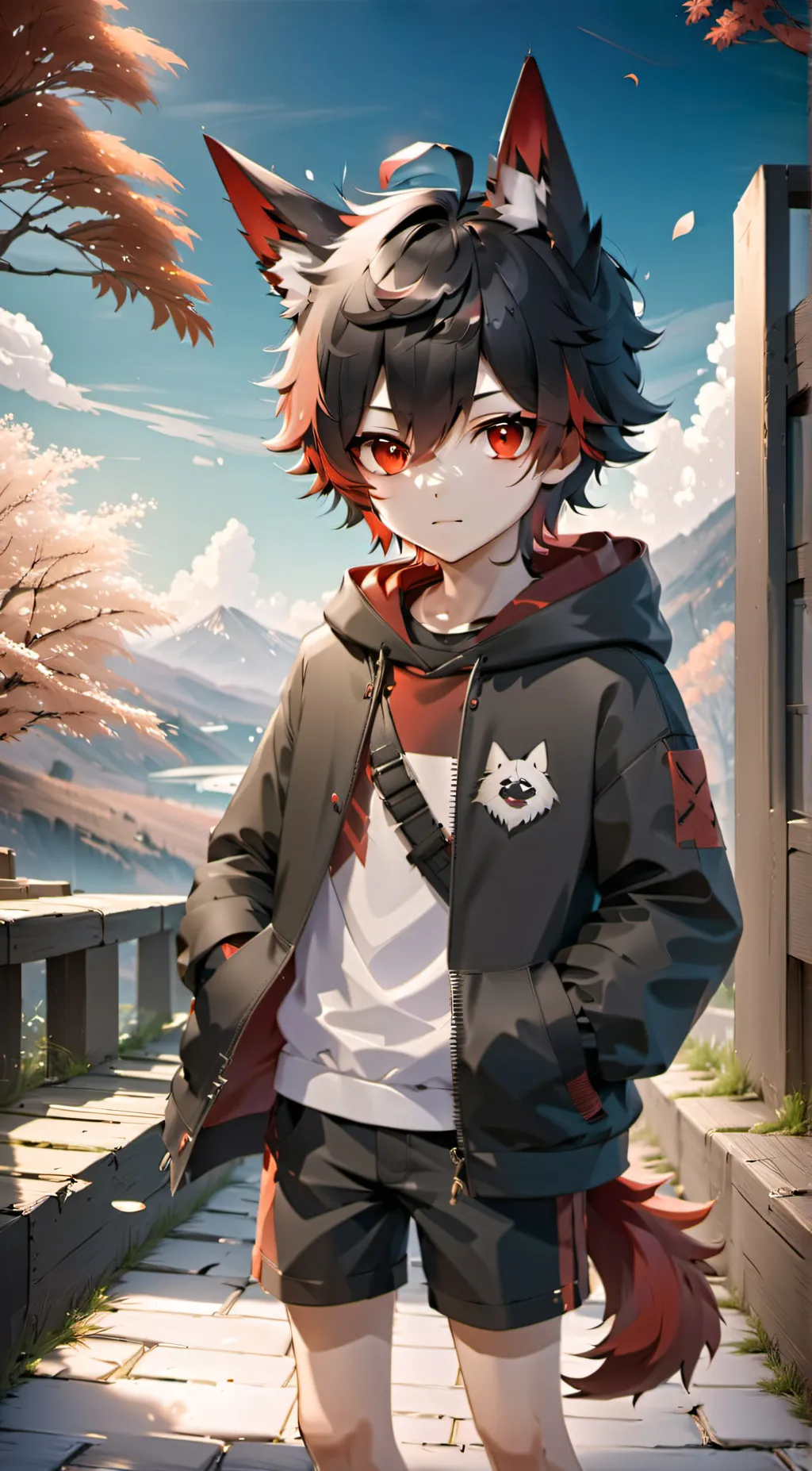 ai character: ★ Xavier ∆ background