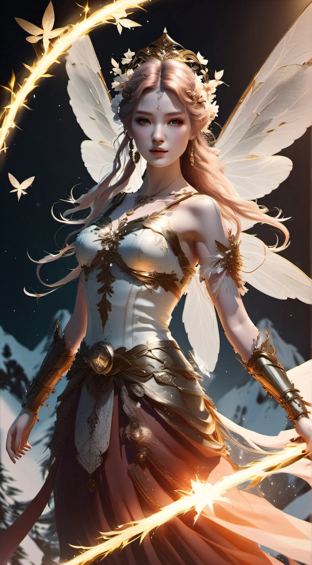 ai character: Faye background