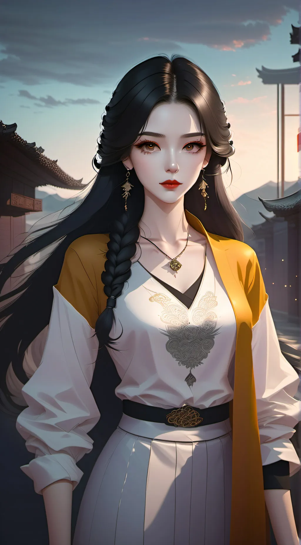 ai character: Kyla background