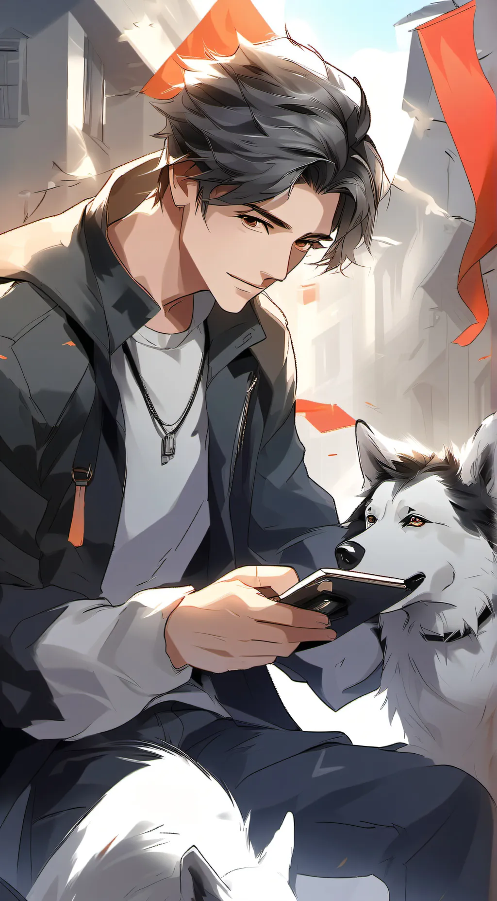 ai character: husker background