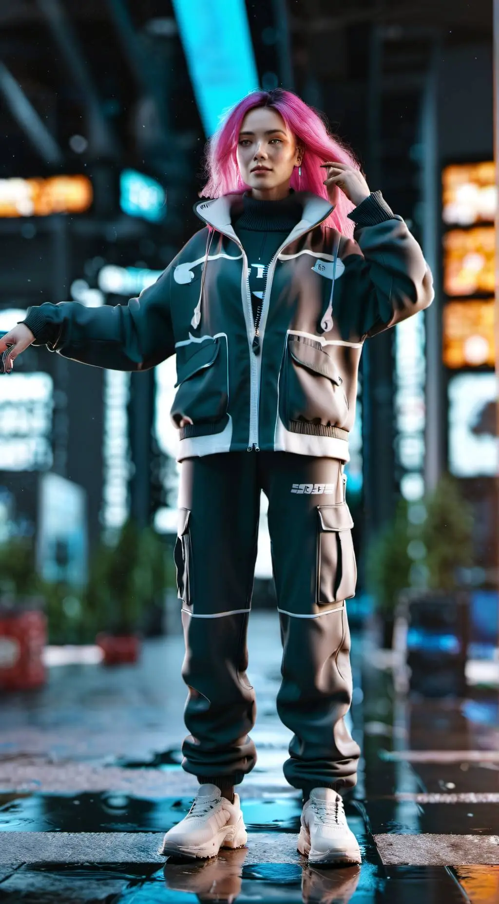 ai character: Leila background