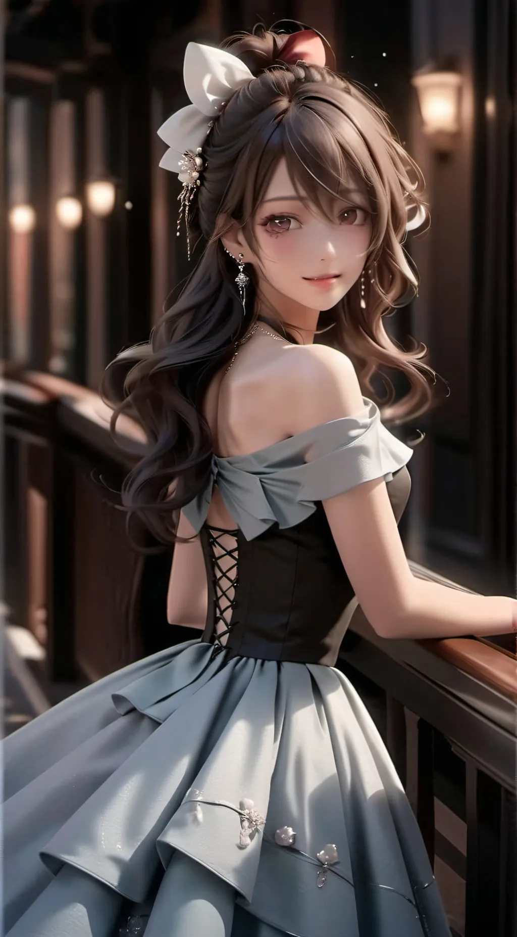 ai character: katie Gonzalez  background