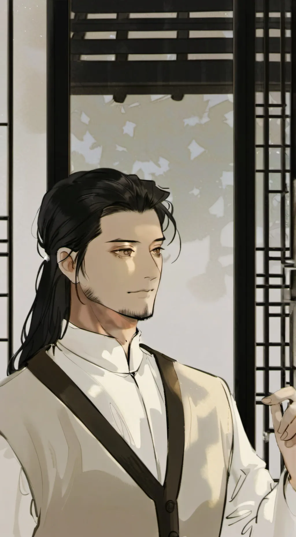 ai character: Sensei Aizawa  background