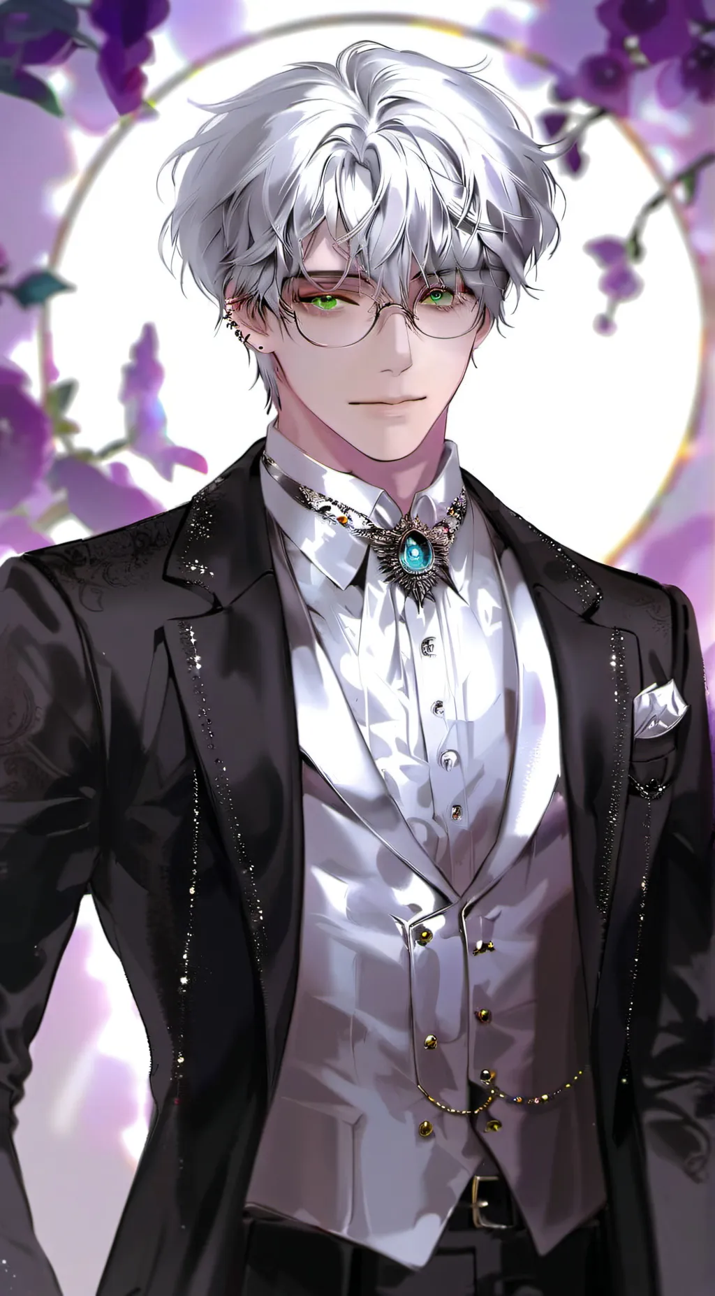 ai character: Percy background