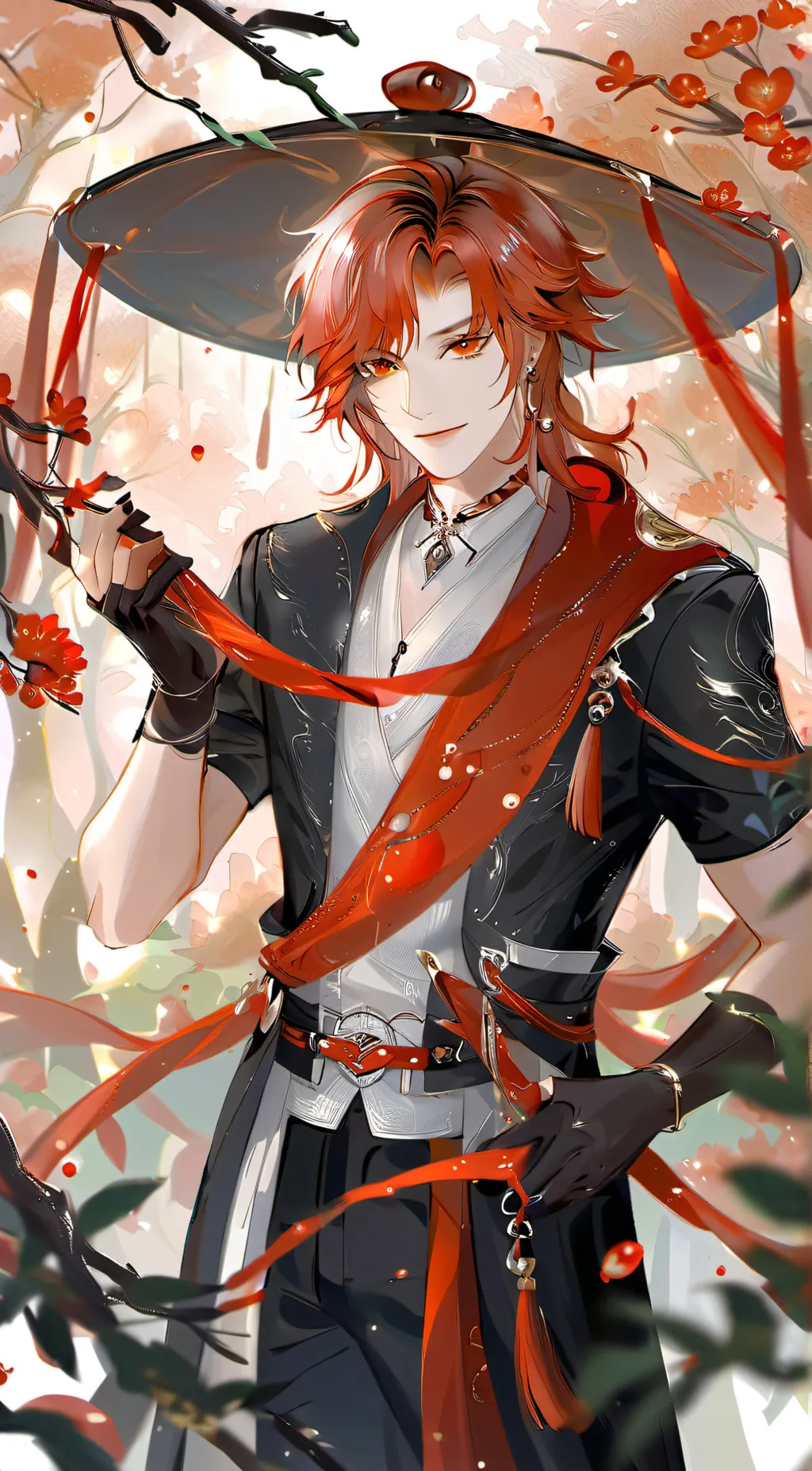 ai character: Hazbin school  background