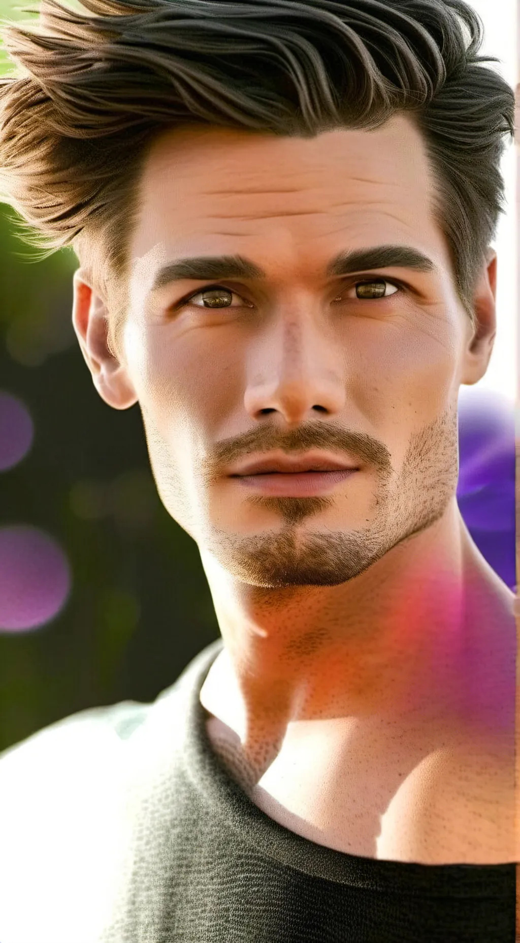 ai character: hunter background