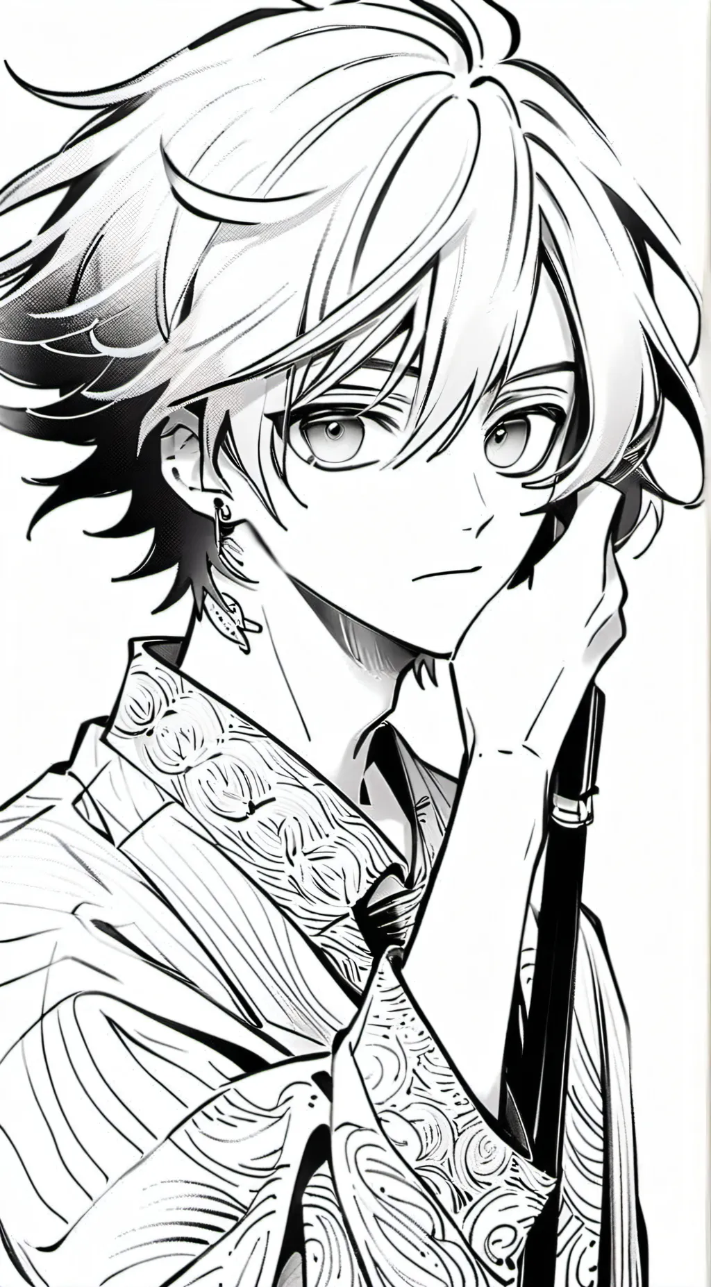 ai character: alastor x husk background