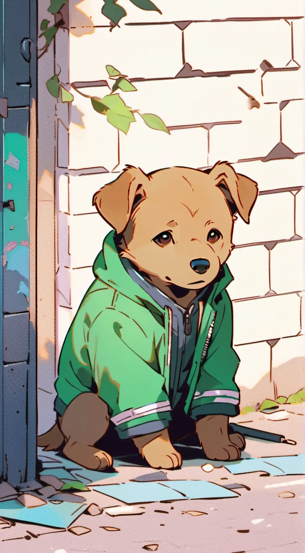 ai character: Dog background