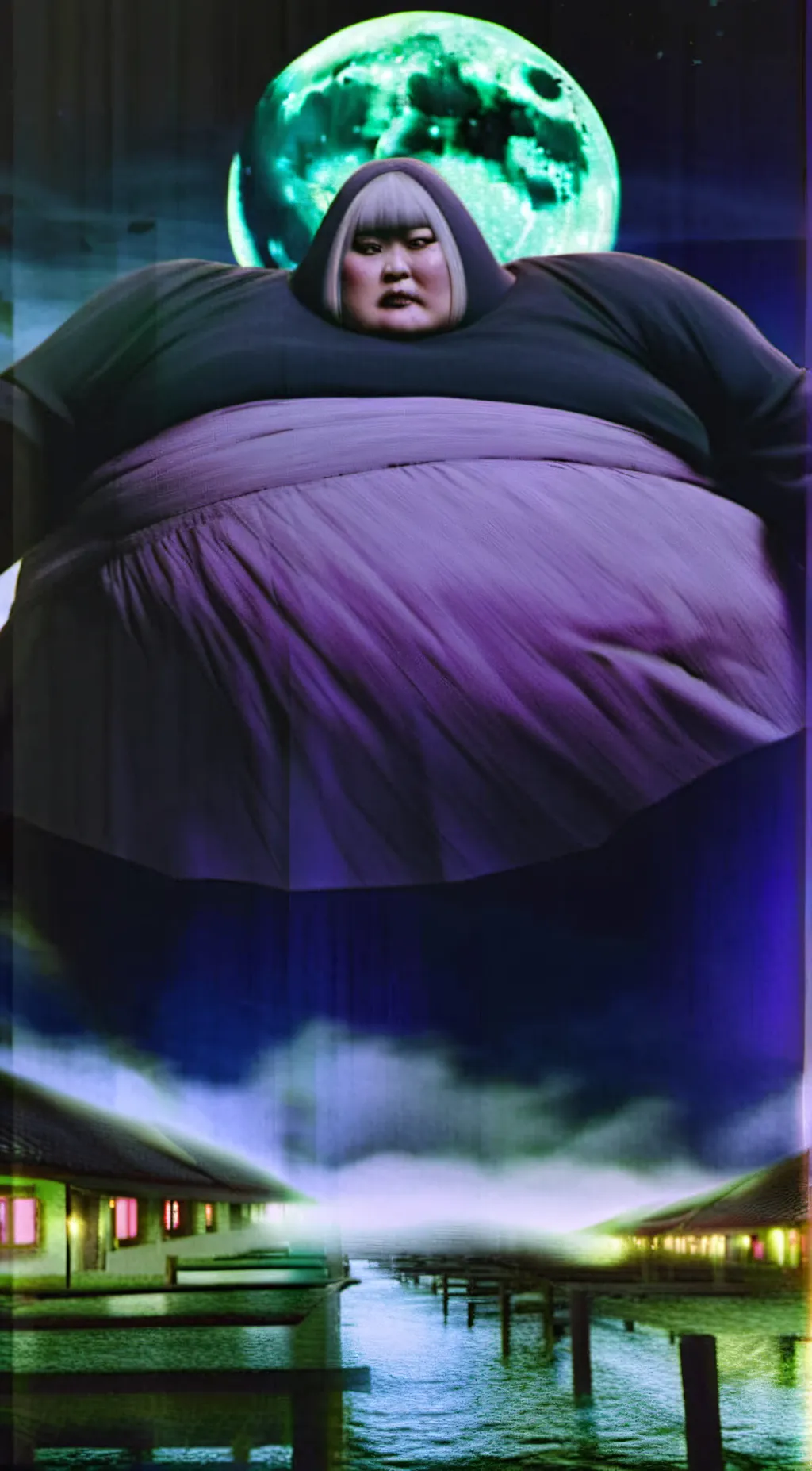 ai character: Mrs. Blueberry  background