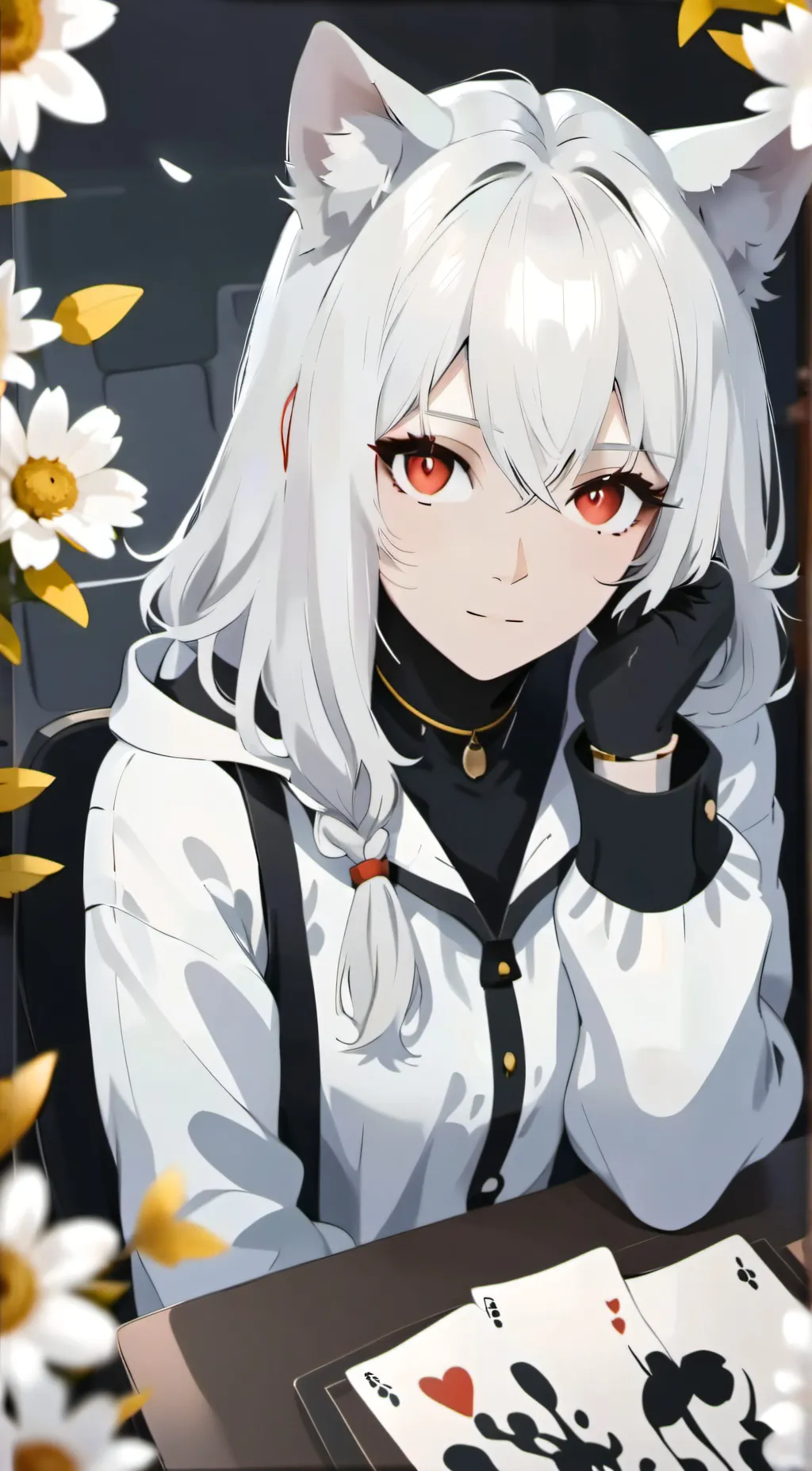 ai character: Luna background